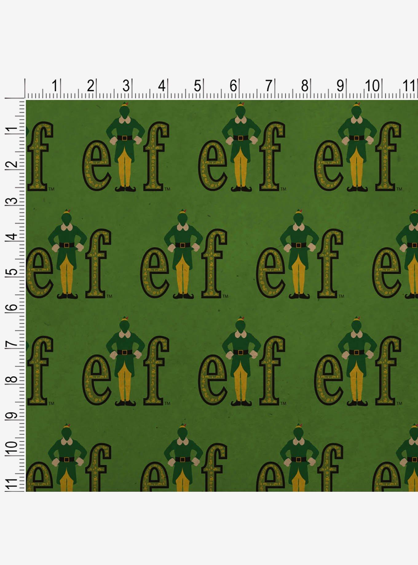 Elf Movie Logo Kraft Wrapping Paper, , alternate