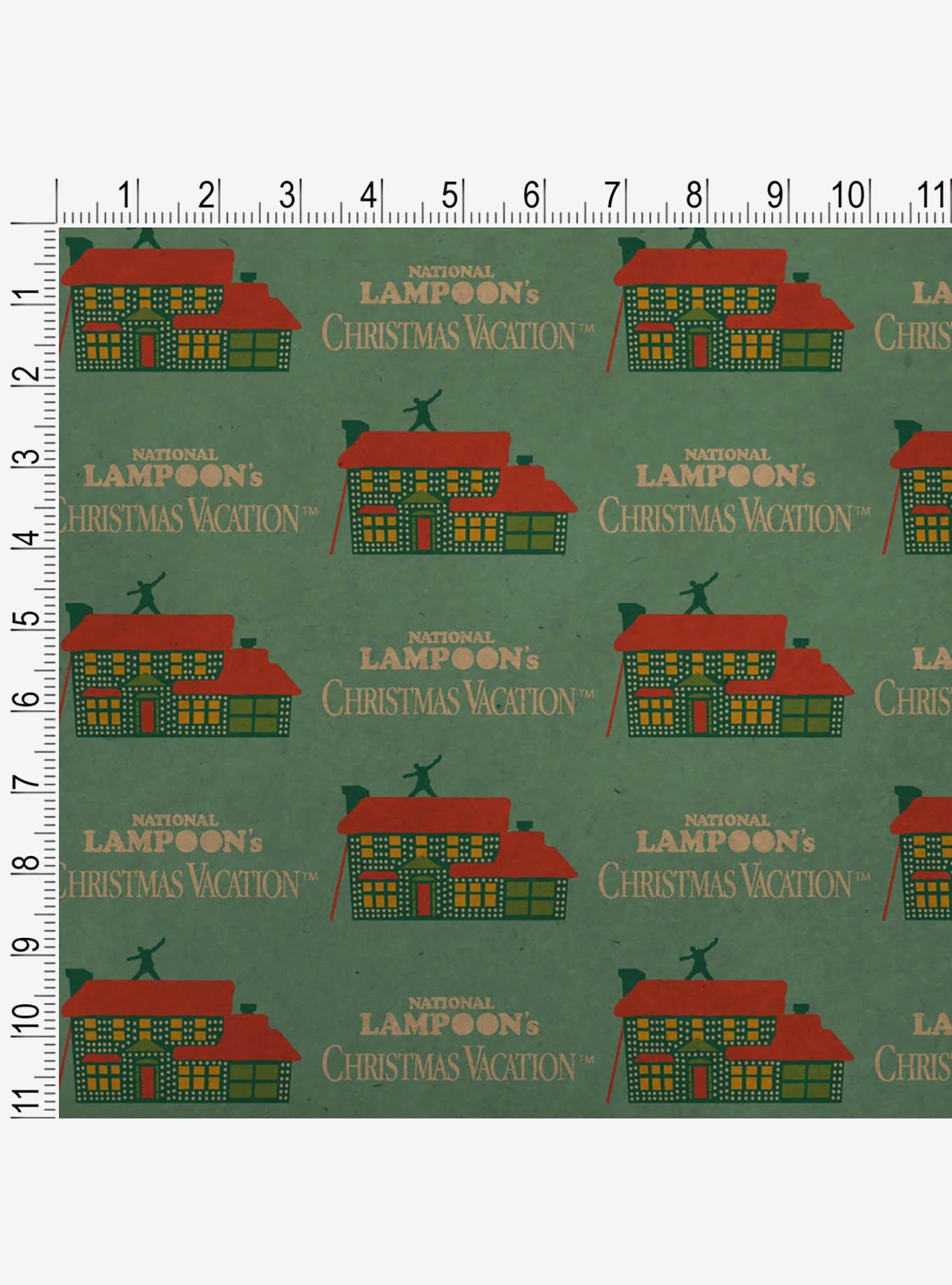 National Lampoon's Christmas Vacation Griswold House Logo Kraft Wrapping Paper, , hi-res