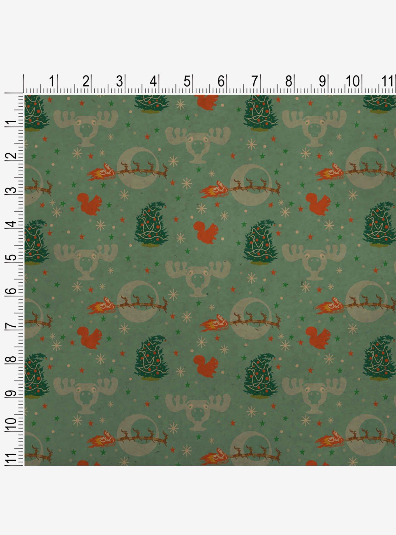 National Lampoon's Christmas Vacation Pattern Kraft Wrapping Paper, , alternate