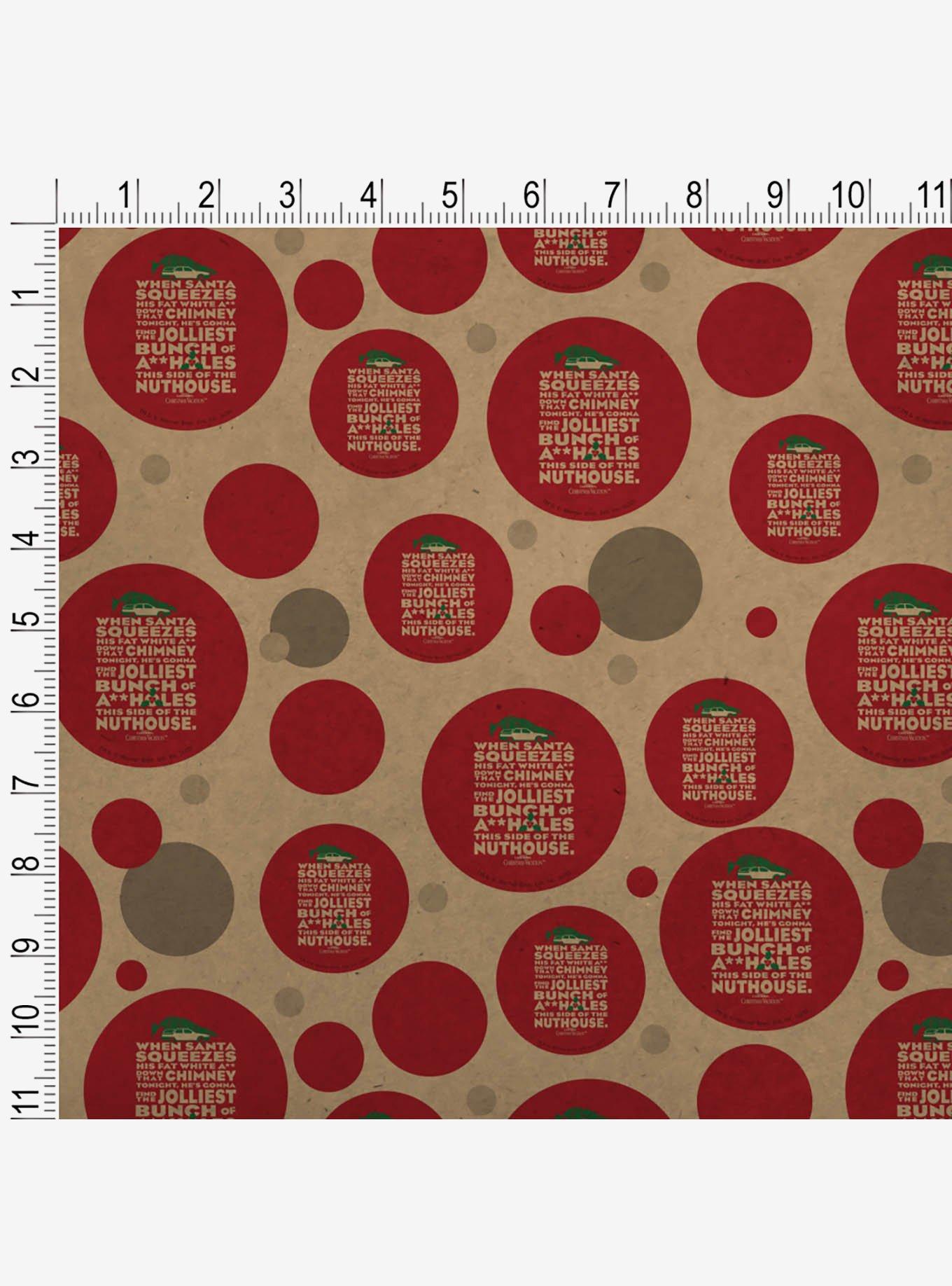 National Lampoon's Christmas Vacation Jolliest Bunch Kraft Wrapping Paper, , alternate