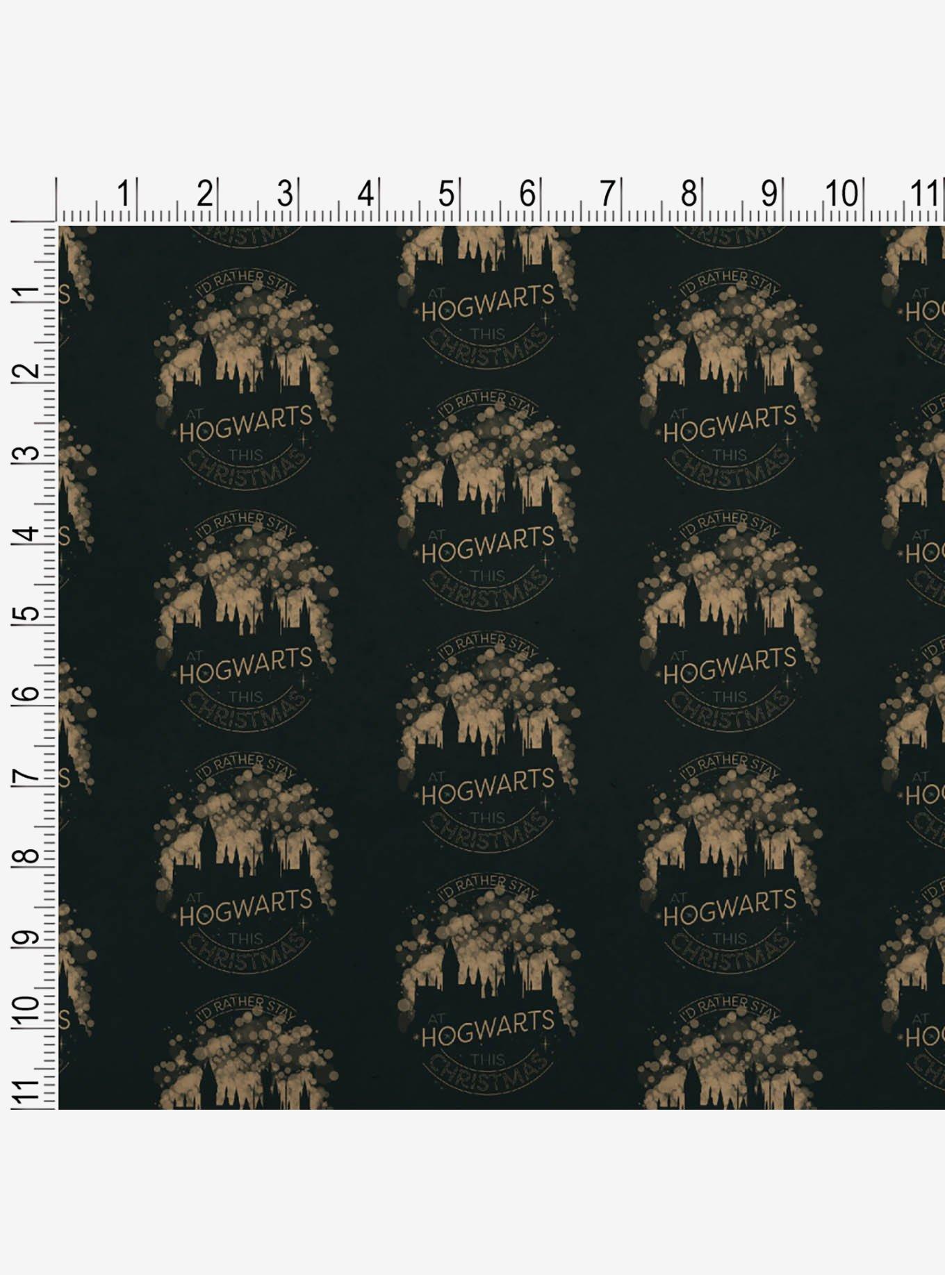 Harry Potter Hogwarts for Christmas Kraft Wrapping Paper, , alternate