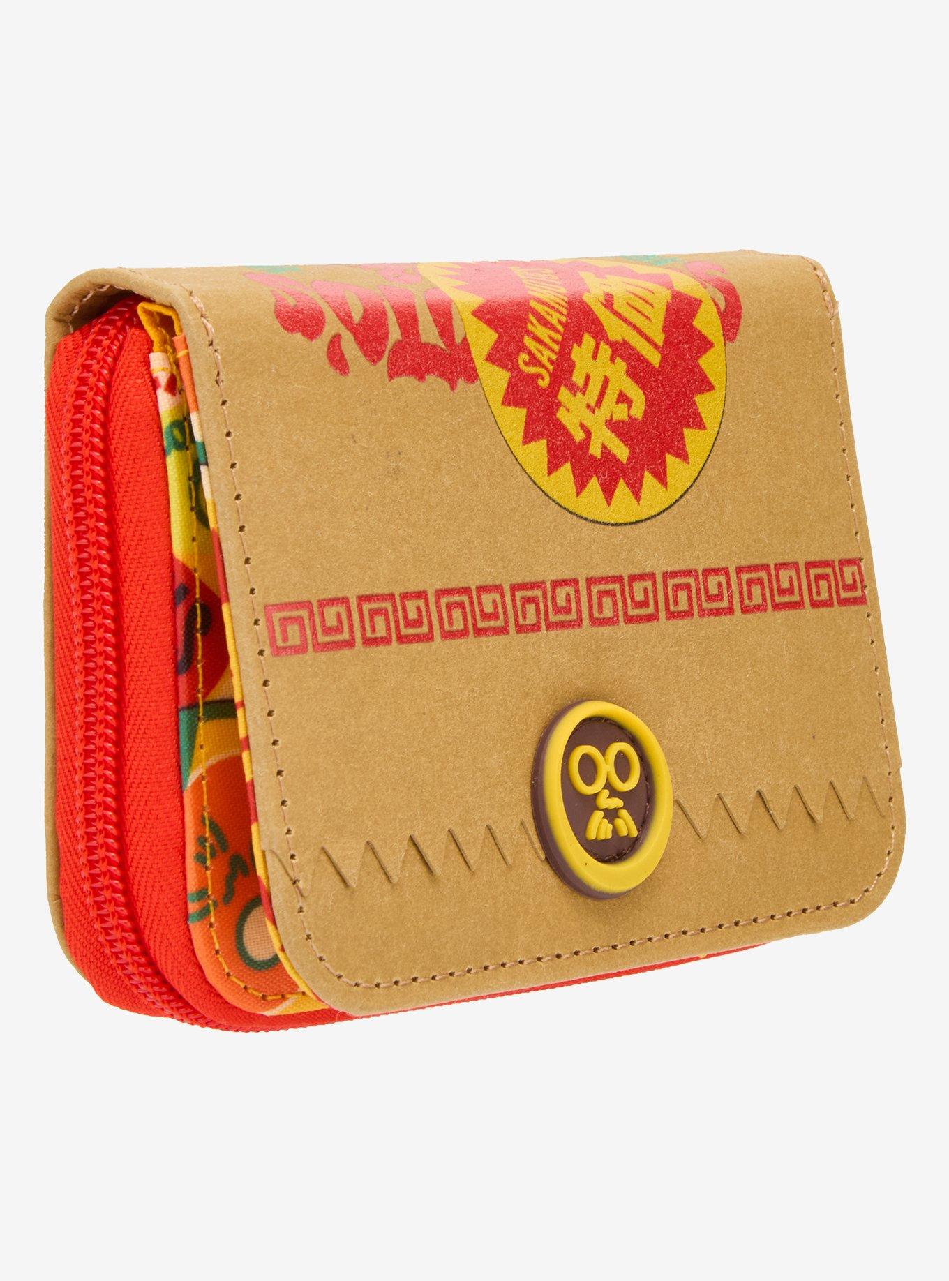 Sakamoto Days Brown Bag Mini Zipper Wallet, , hi-res