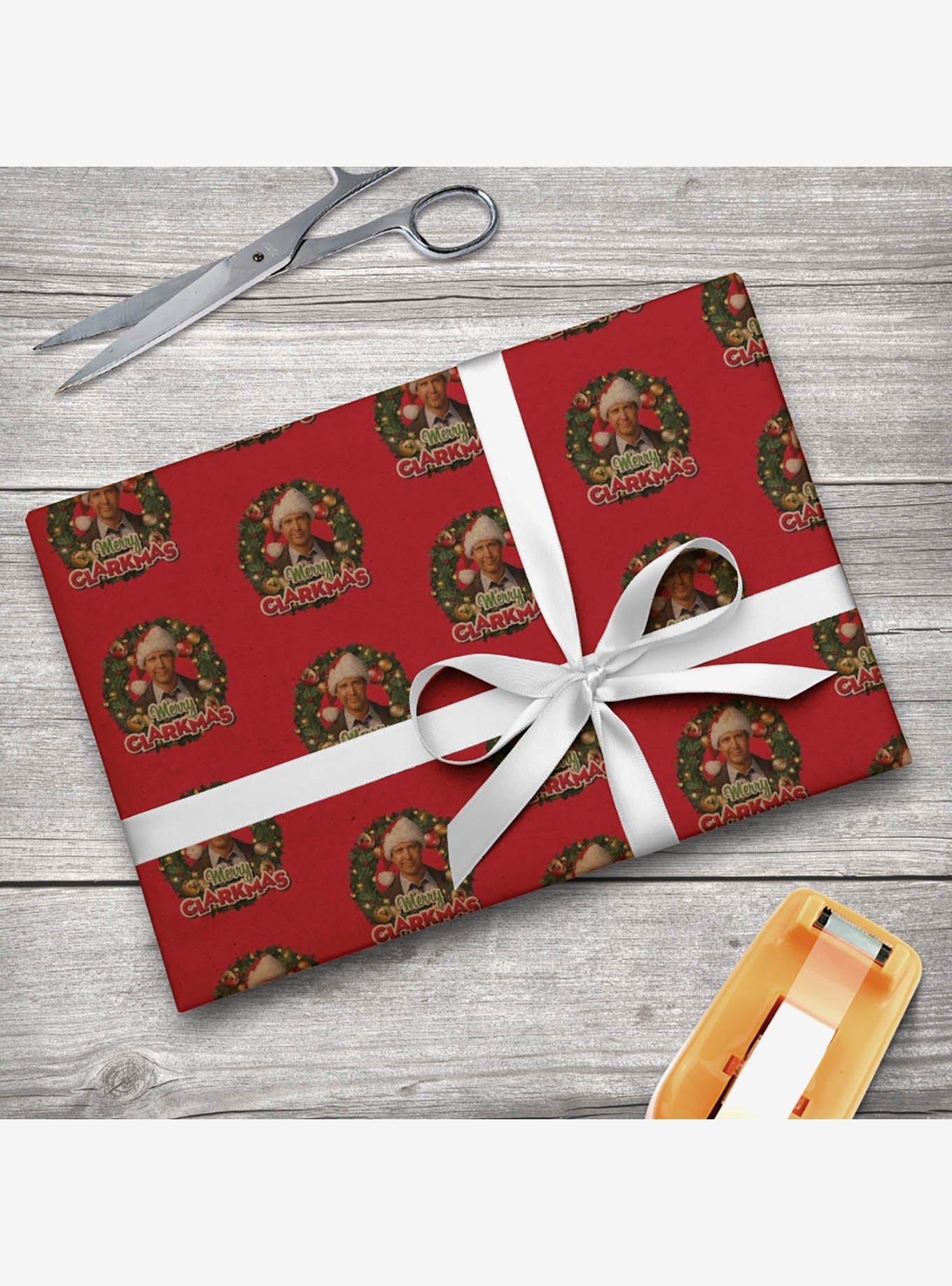 National Lampoon's Christmas Vacation Merry Clarkmas Kraft Wrapping Paper, , alternate