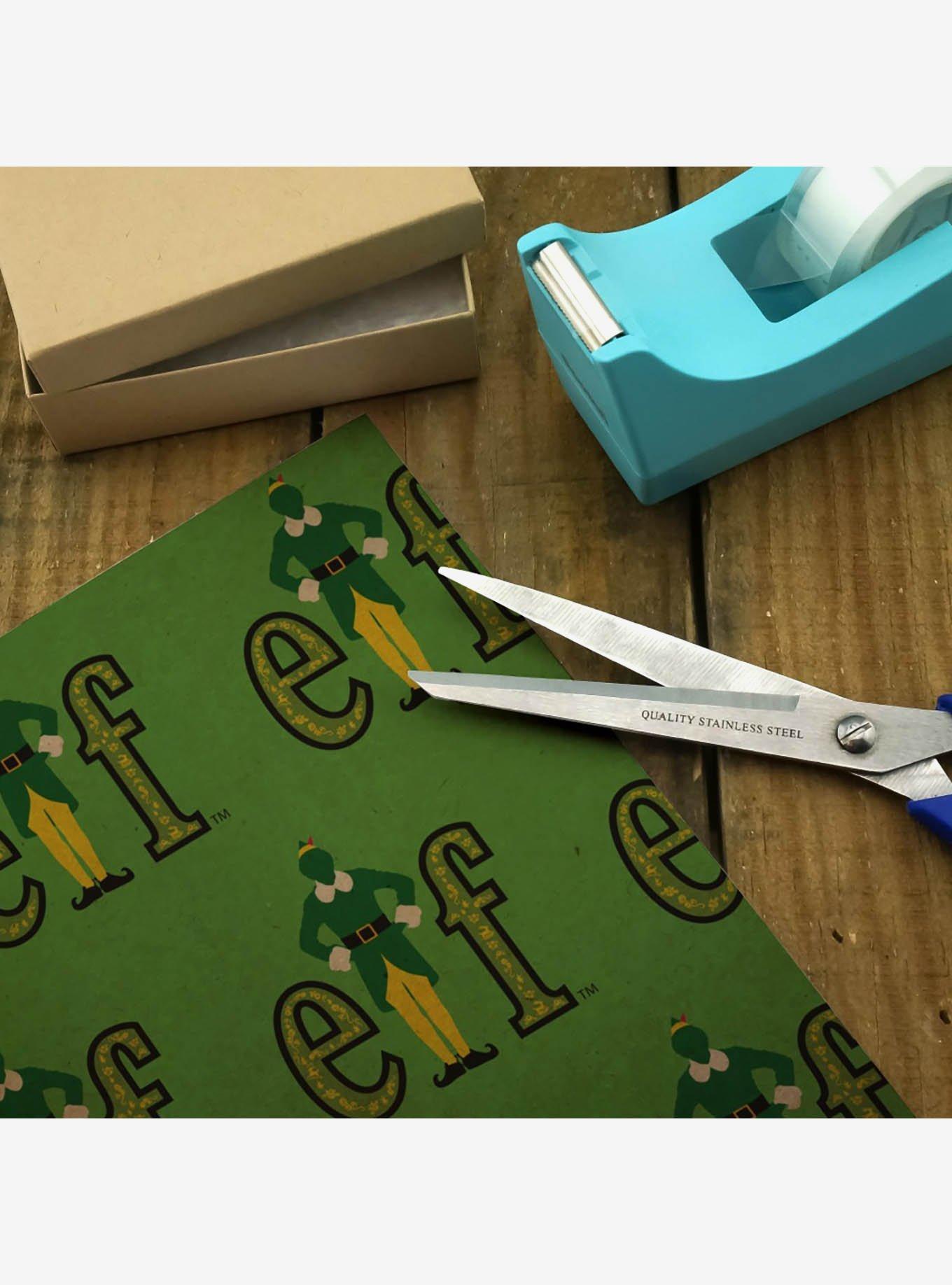 Elf Movie Logo Kraft Wrapping Paper, , alternate