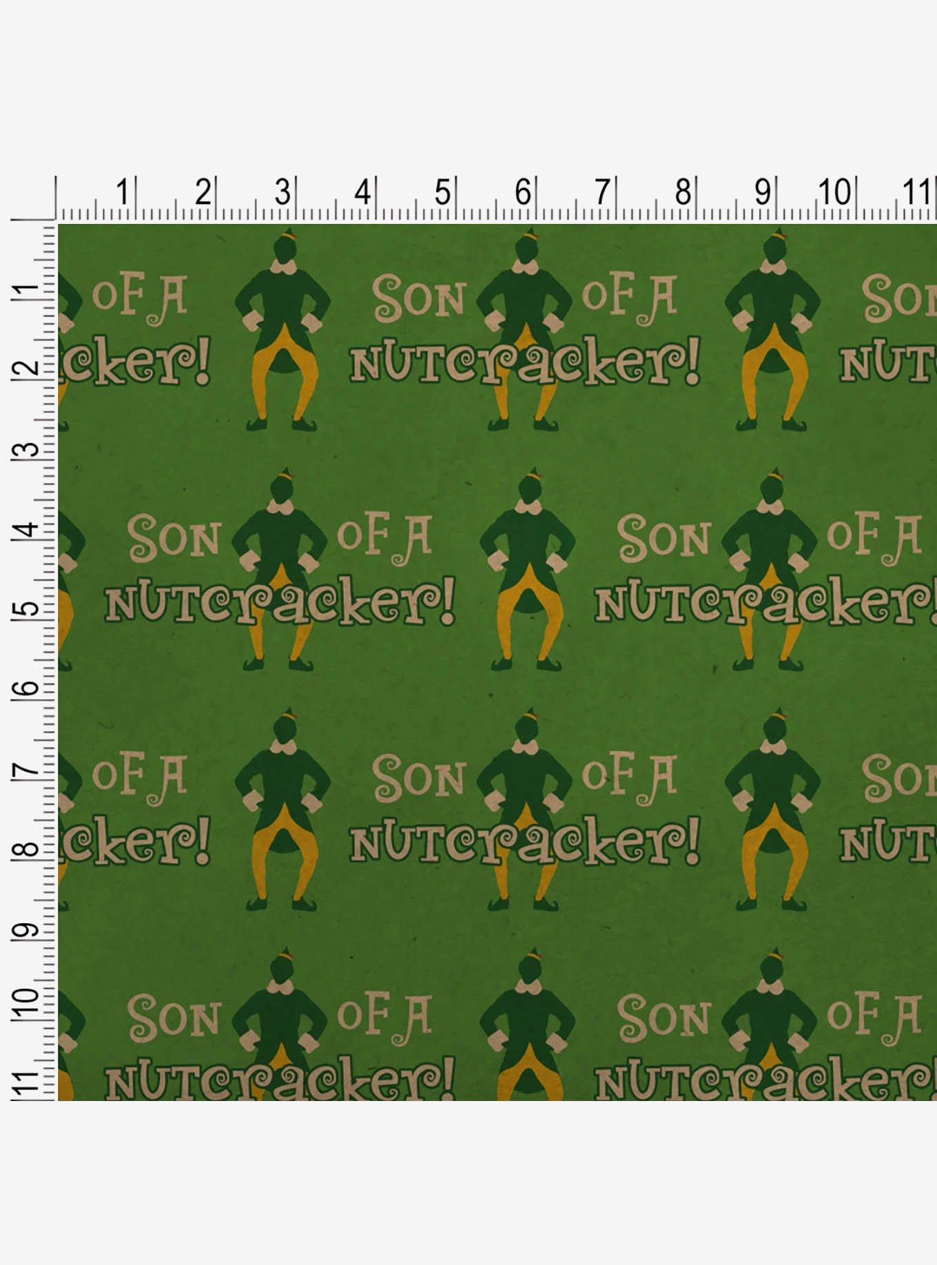 Elf Movie Son of a Nutcracker! Kraft Wrapping Paper, , hi-res