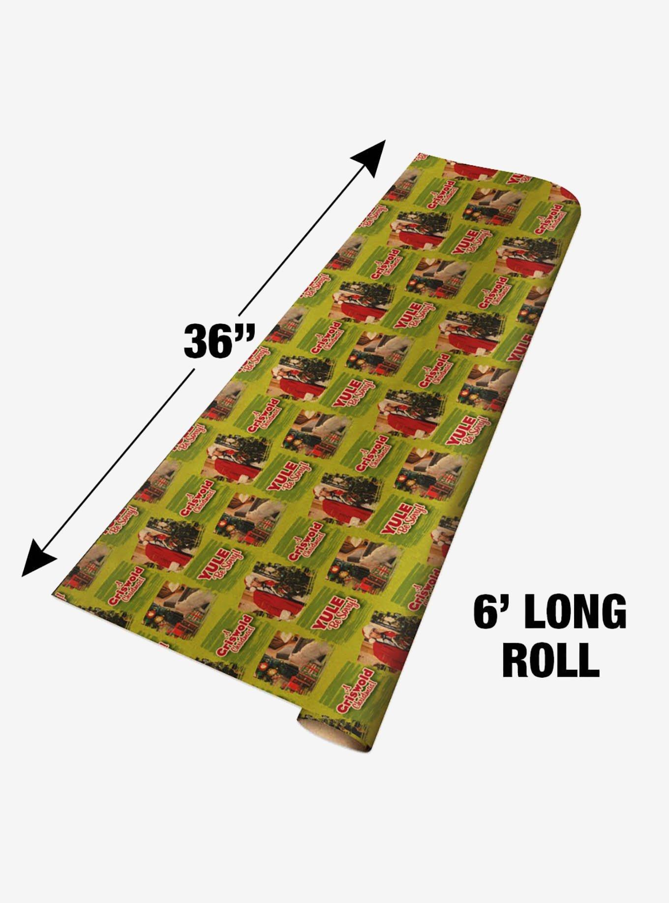 National Lampoon's Christmas Vacation Clark Pattern Kraft Wrapping Paper, , alternate