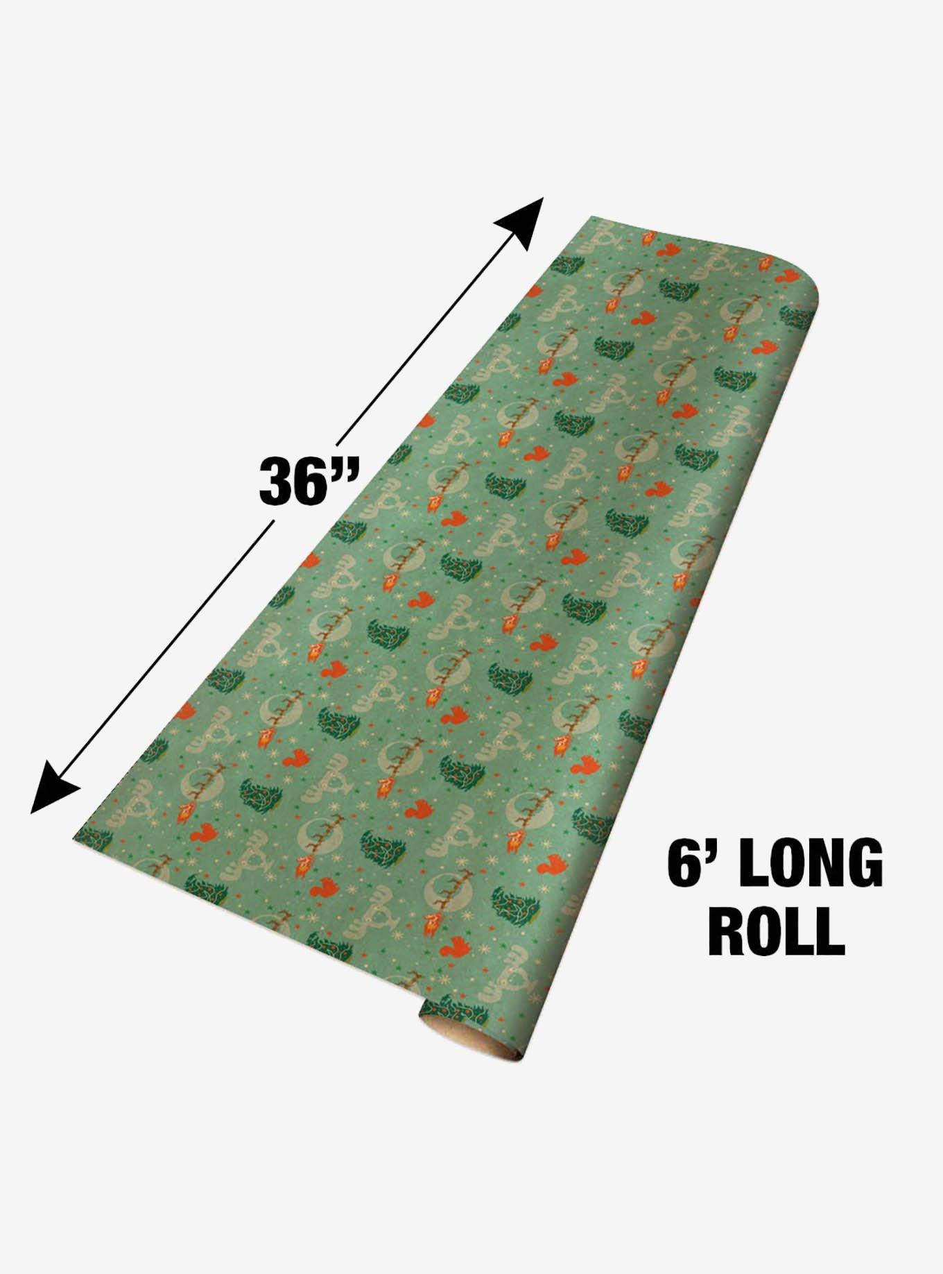 National Lampoon's Christmas Vacation Pattern Kraft Wrapping Paper, , alternate