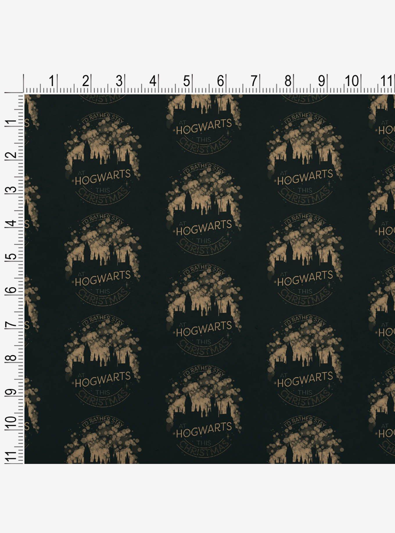 Harry Potter Hogwarts for Christmas Kraft Wrapping Paper, , hi-res