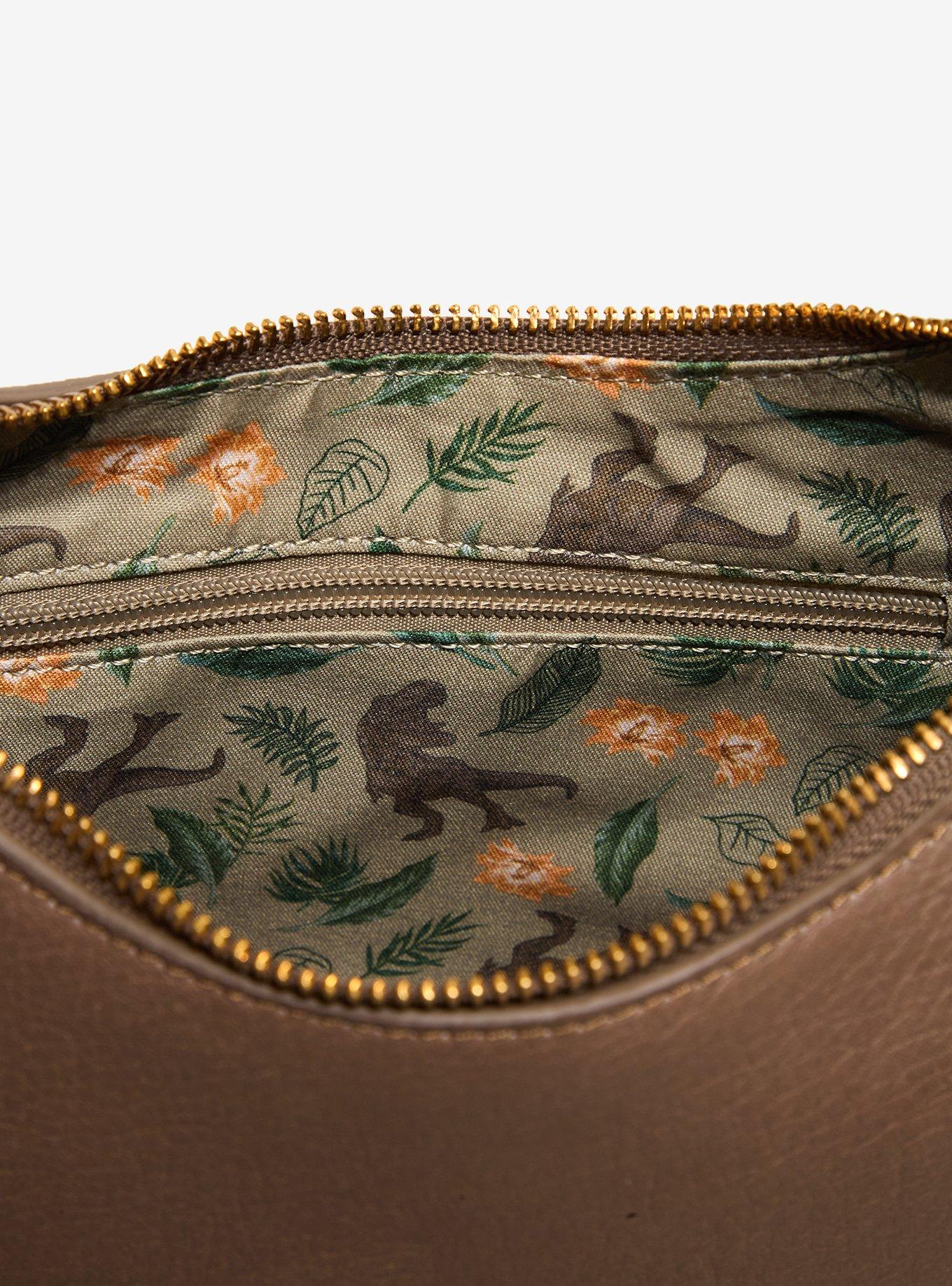 Her Universe Jurassic Park Dinosaur Foliage Shoulder Bag Her Universe Exclusive, , alternate