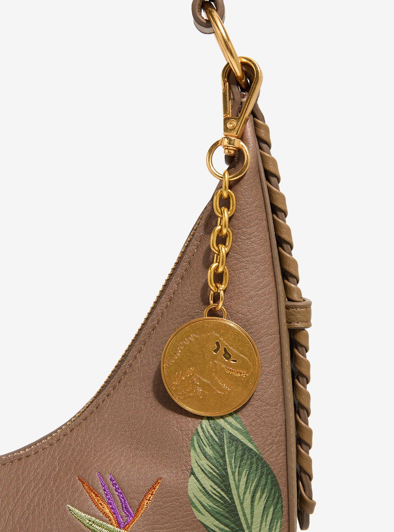 Her Universe Jurassic Park Dinosaur Foliage Shoulder Bag Her Universe Exclusive, , alternate