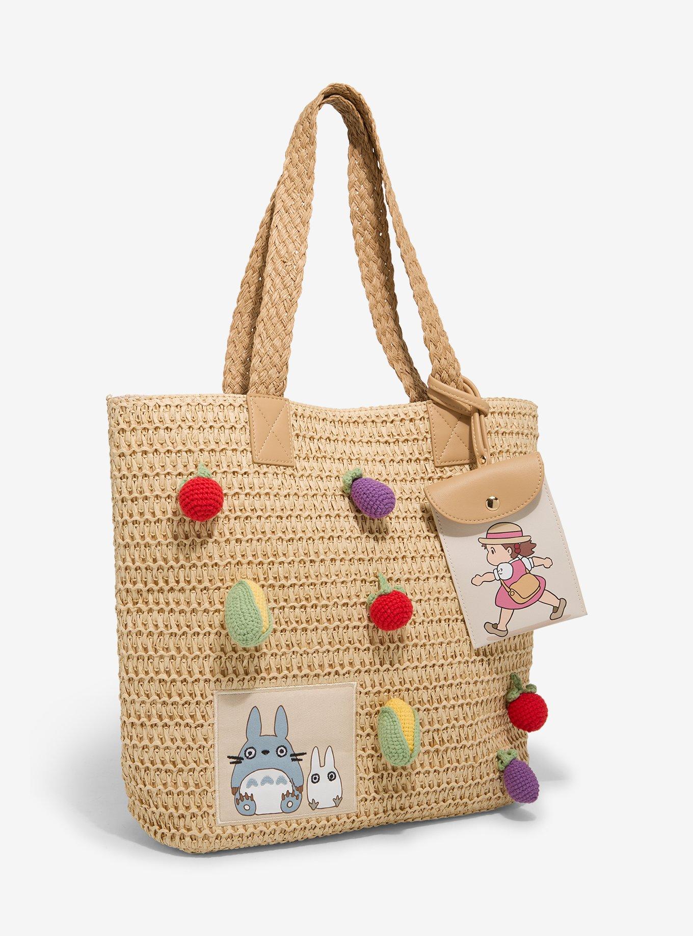 Her Universe Studio Ghibli&reg; My Neighbor Totoro Knit Veggie Tote Bag, , hi-res