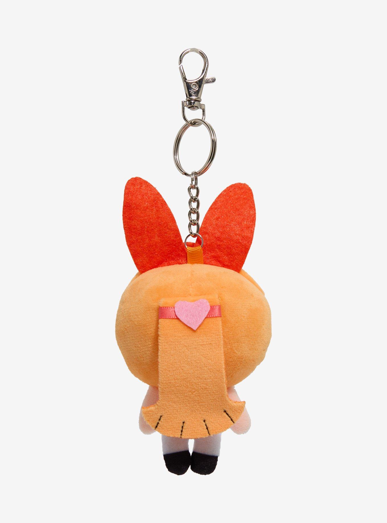 The Powerpuff Girls Blossom Figural Plush Keychain, , hi-res