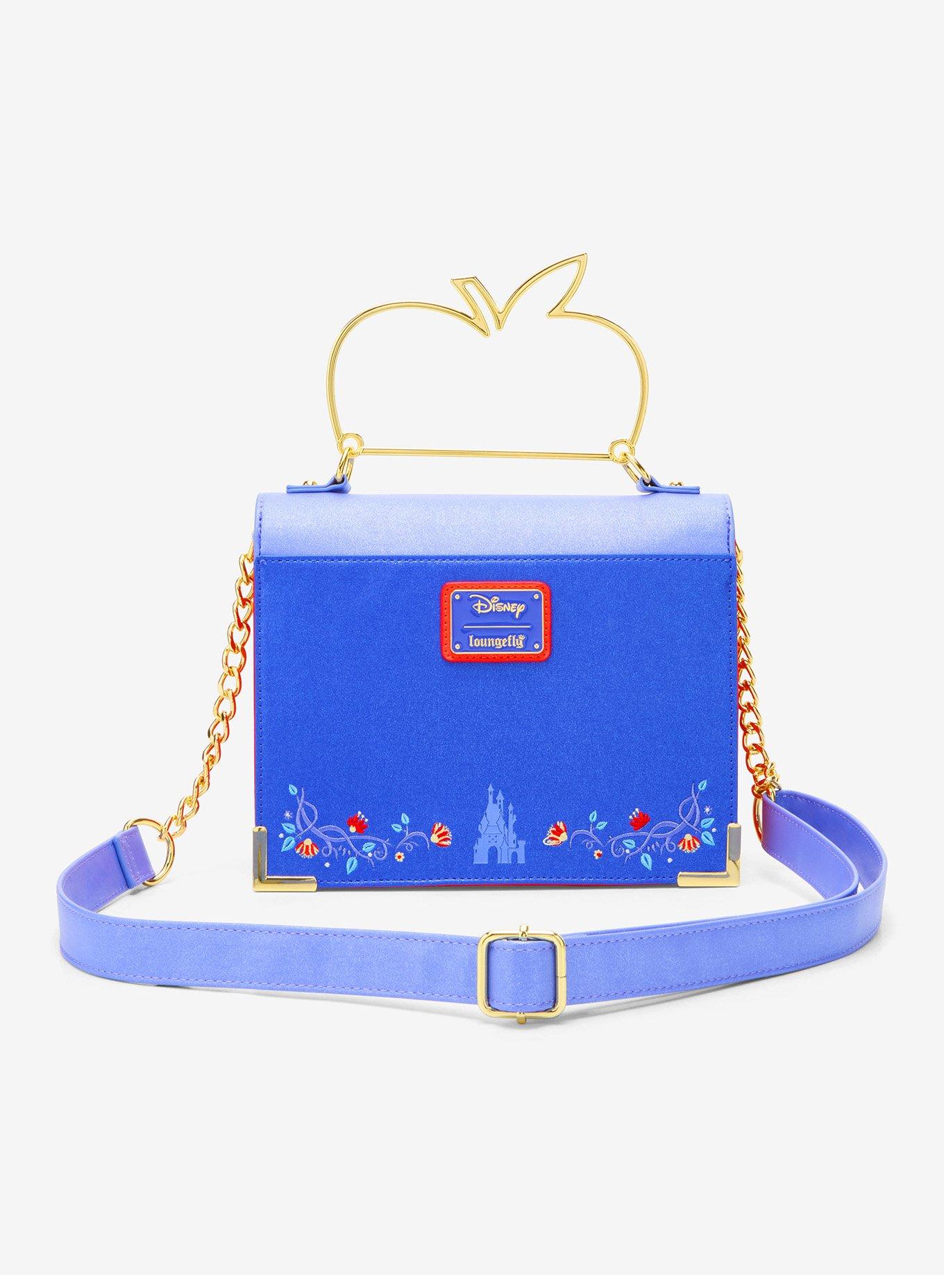 Loungefly Disney Snow White And The Seven Dwarfs Apple Handle Crossbody Bag, , alternate - view 3