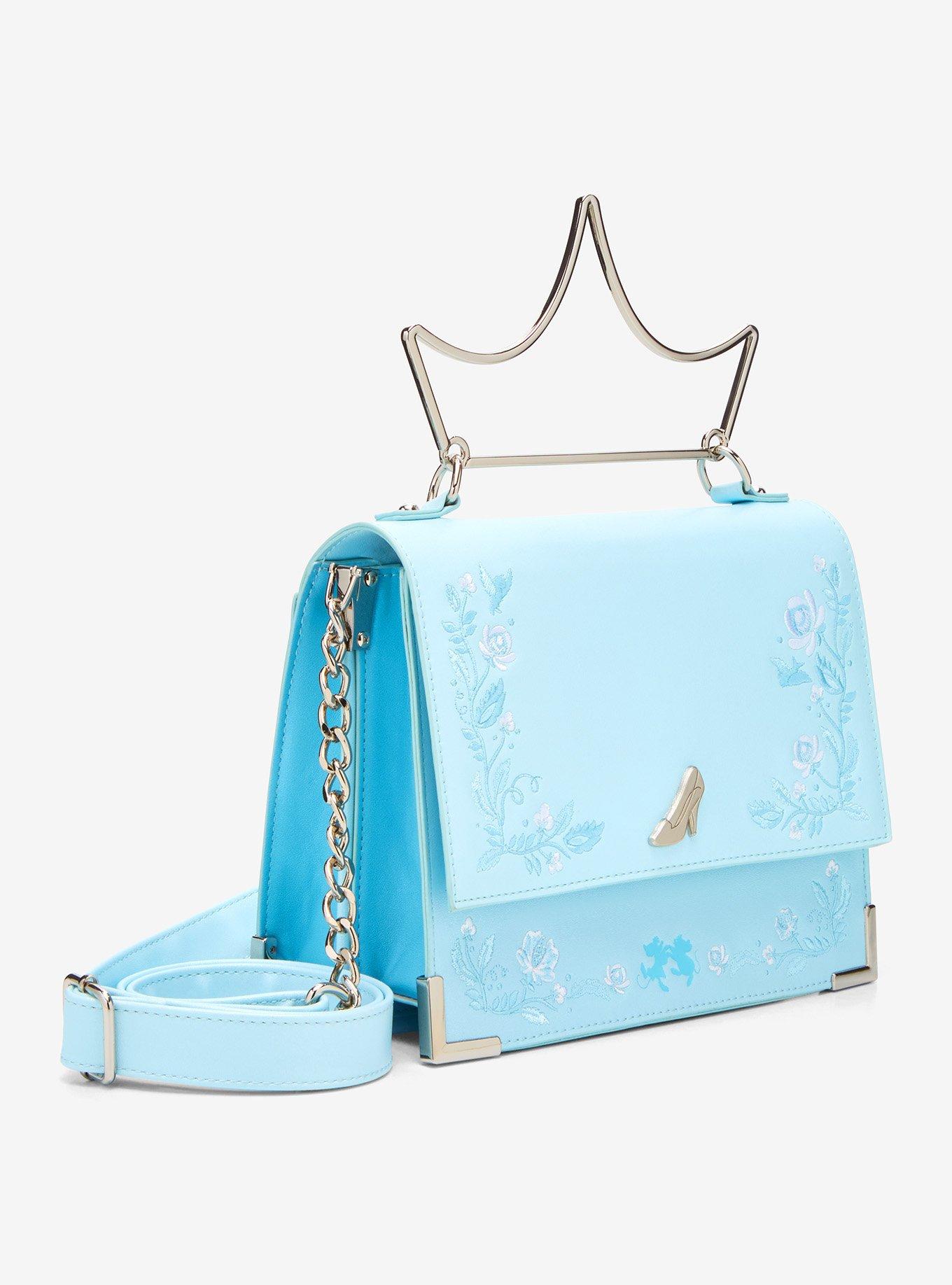 Loungefly Disney Cinderella Crown Handle Crossbody Bag, , hi-res