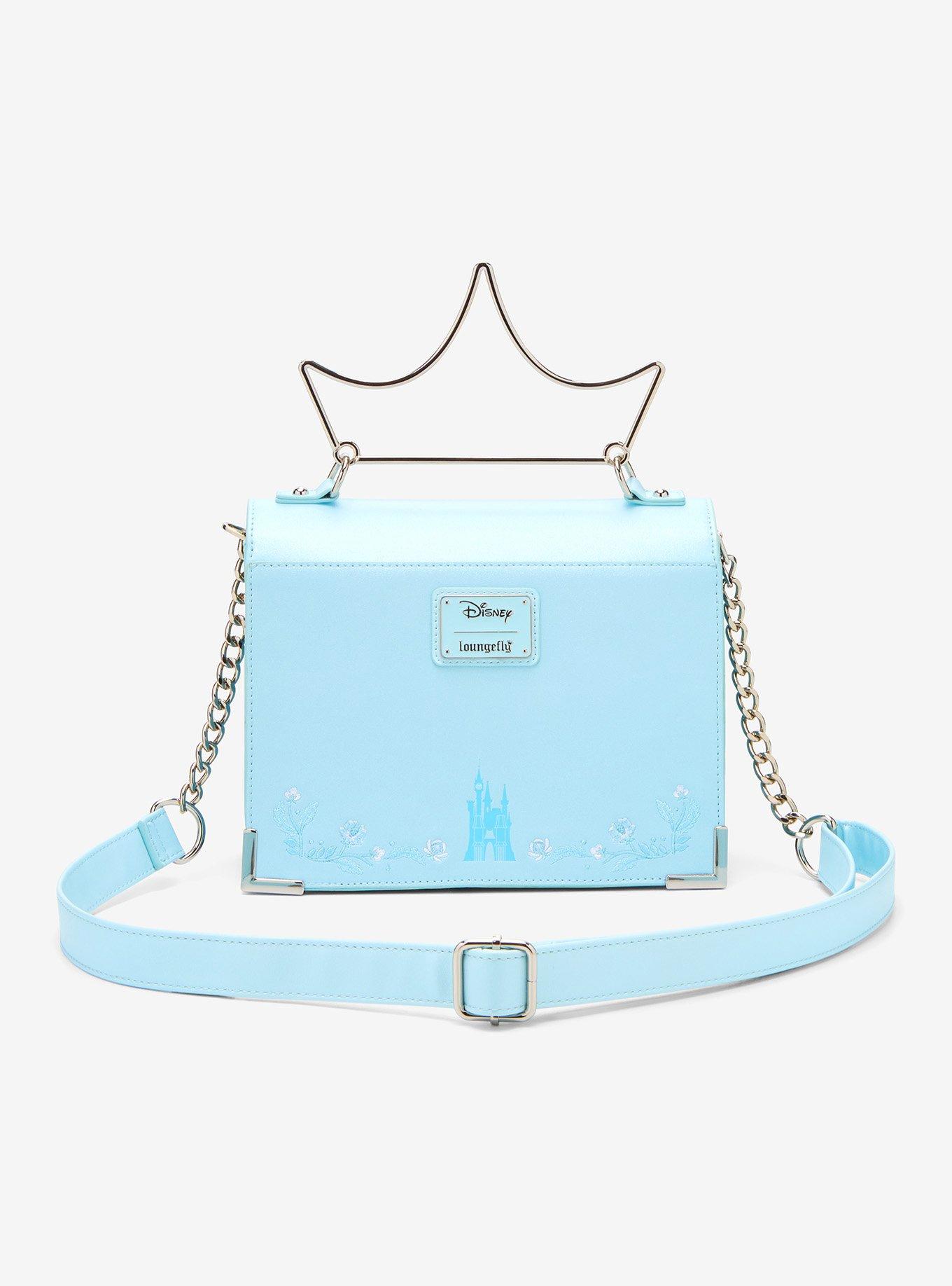 Loungefly Disney Cinderella Crown Handle Crossbody Bag, , alternate - view 3