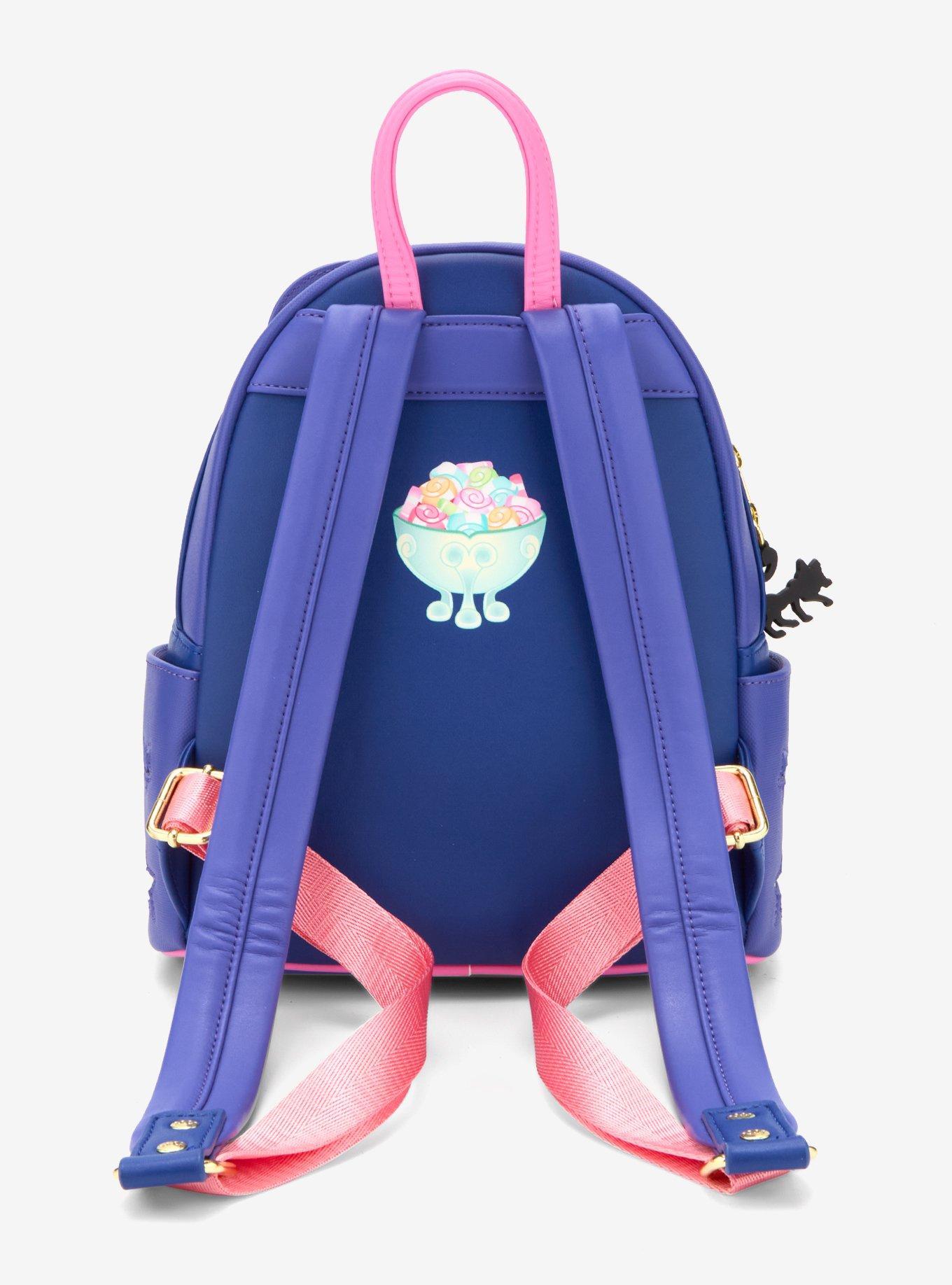 Loungefly Coraline Stars Glow-In-The-Dark Mini Backpack, , alternate - view 4