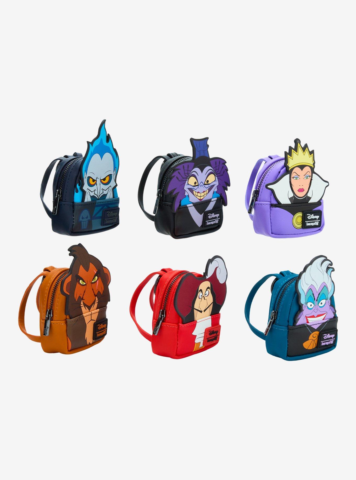 Loungefly Disney Villains Blind Box Mini Backpack Key Chain, , hi-res