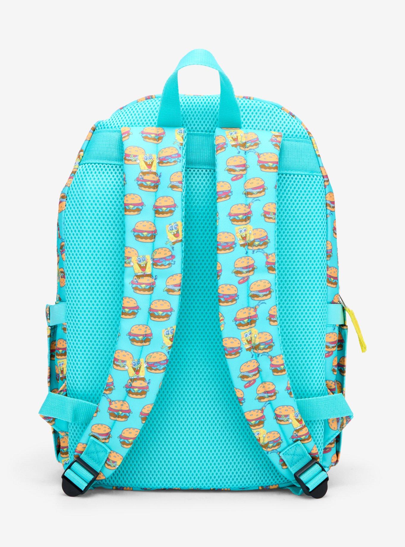 SpongeBob SquarePants Krabby Patty Multi-Pocket Backpack — BoxLunch Exclusive
