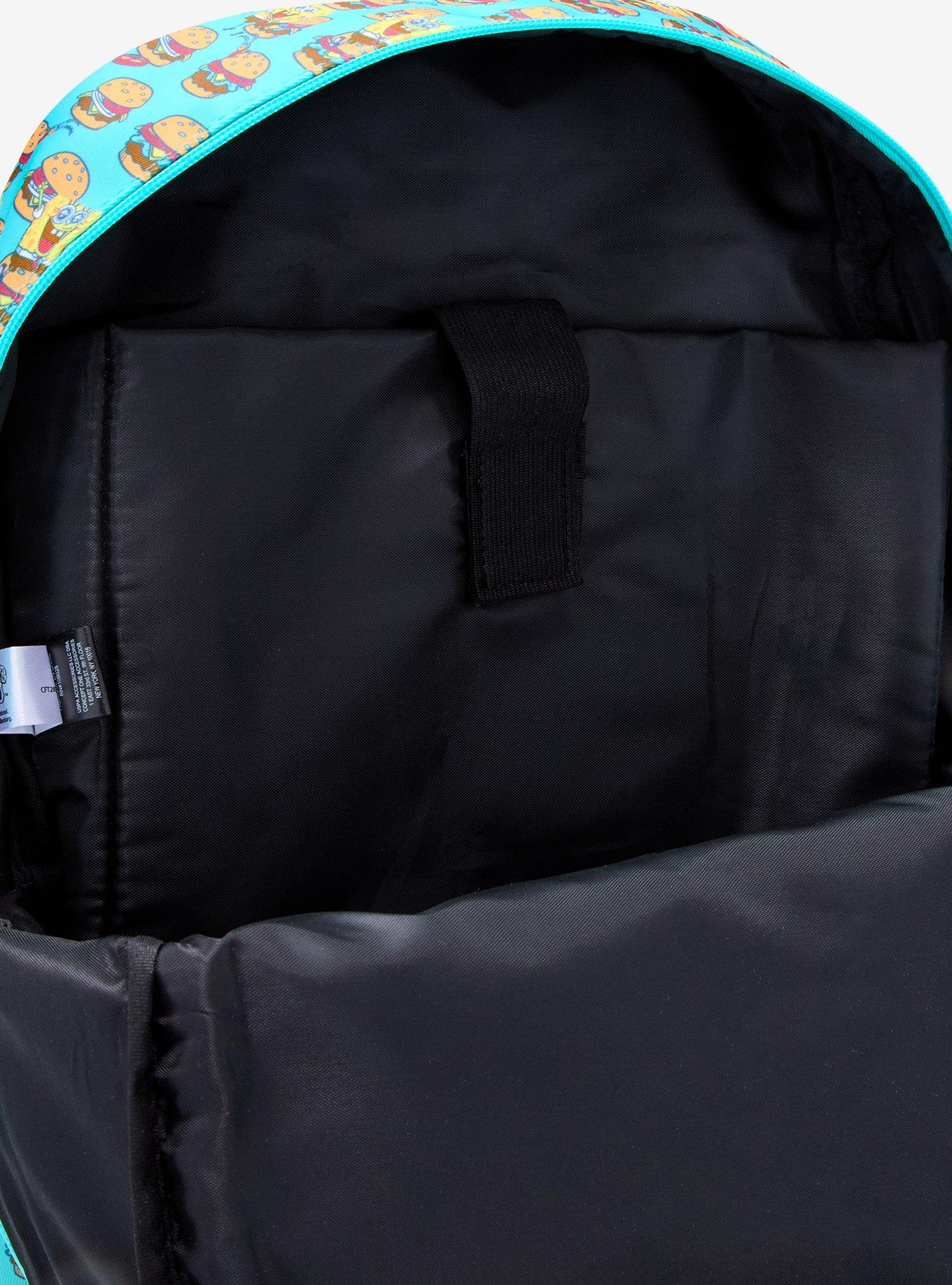 SpongeBob SquarePants Krabby Patty Multi-Pocket Backpack — BoxLunch Exclusive
