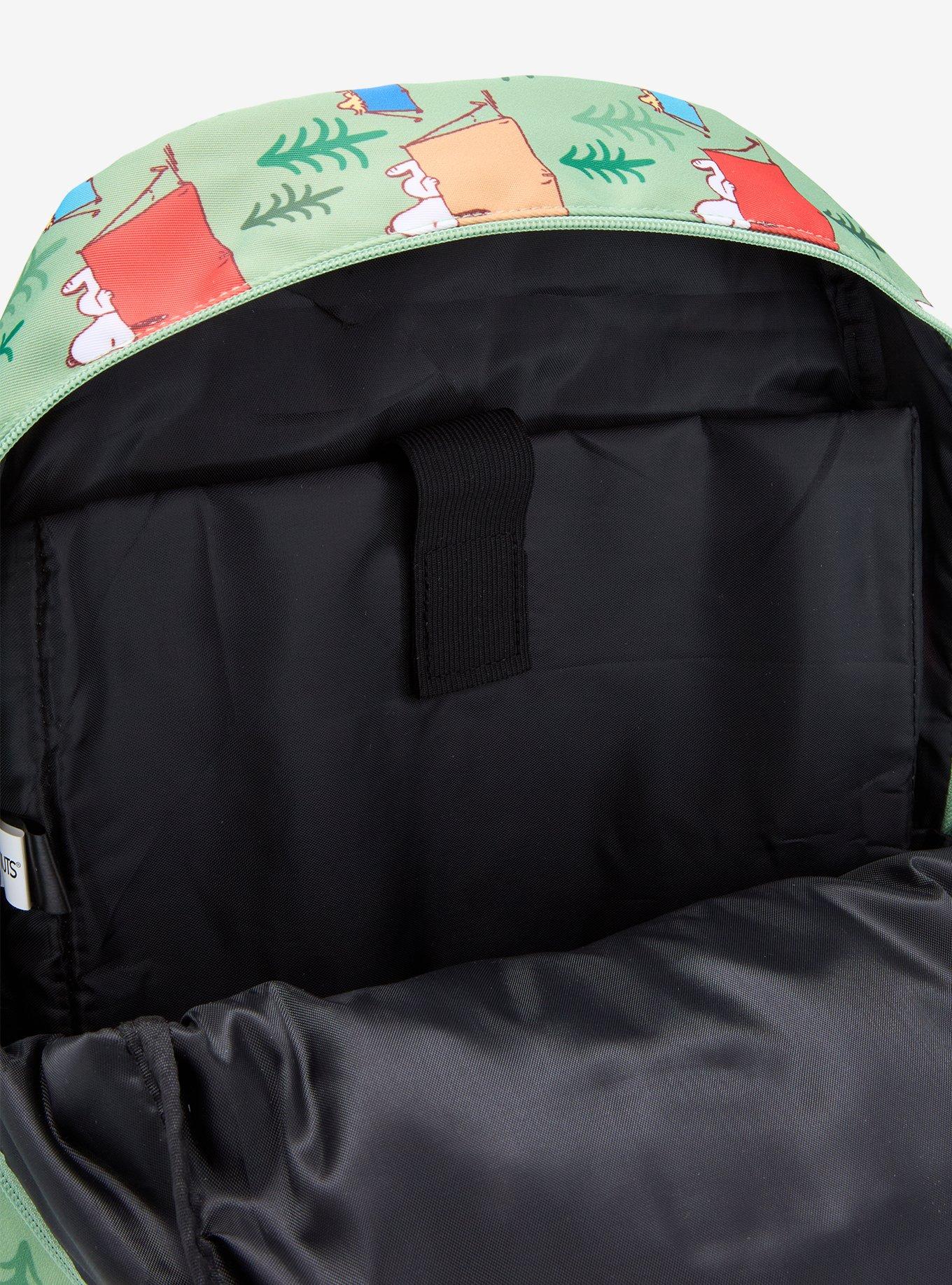 Peanuts Snoopy Beagle Scouts Camping Multi-Pocket Backpack — BoxLunch Exclusive
