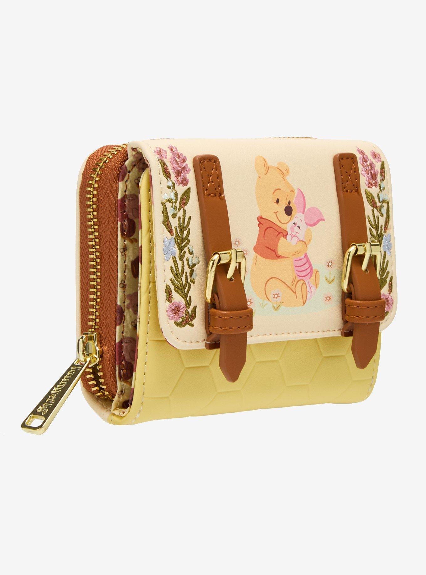 Loungefly Disney Winnie The Pooh Floral Pooh Bear & Friends Wallet - BoxLunch Exclusive, , hi-res