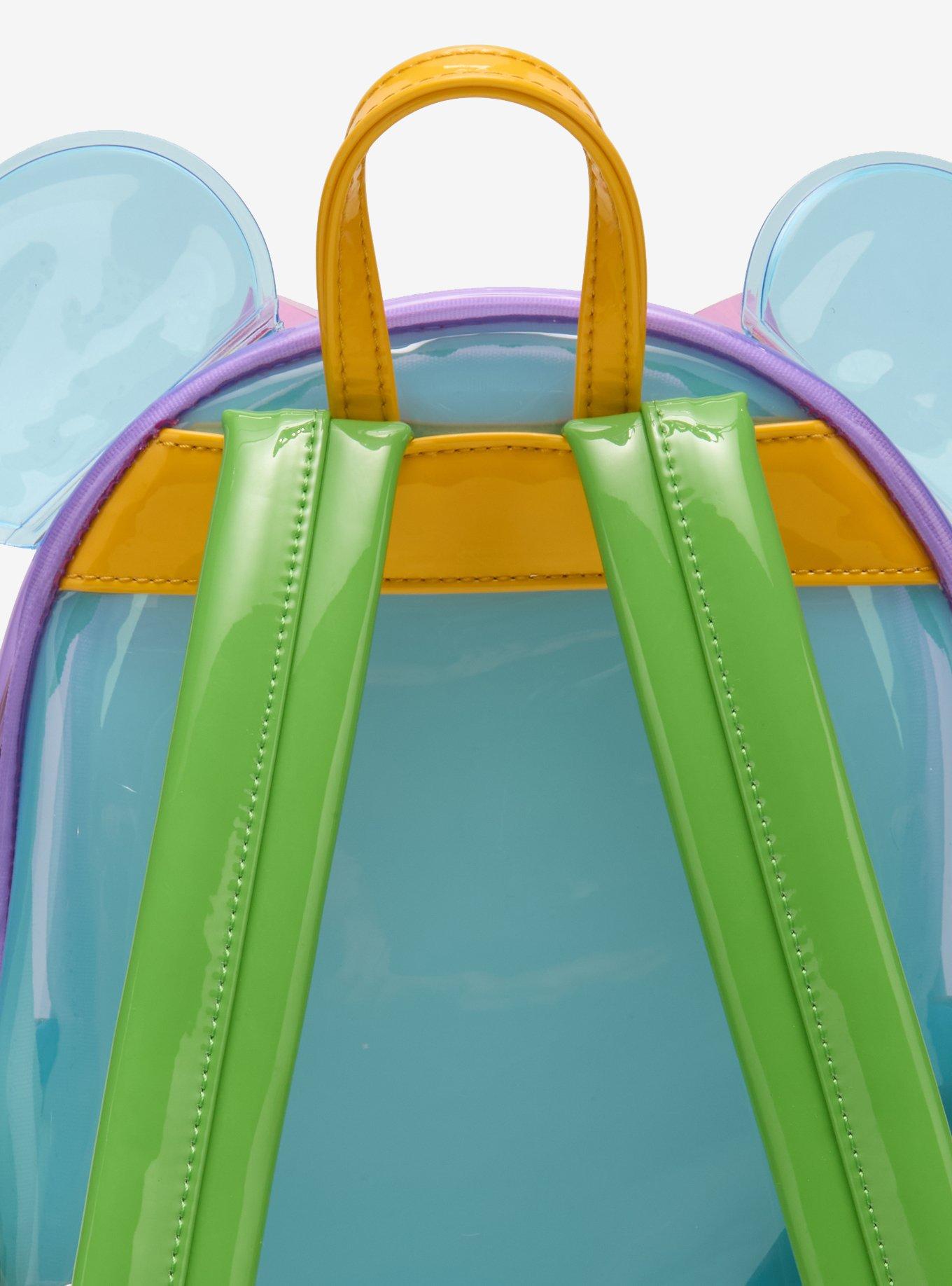 Loungefly Disney Minnie Mouse Polka Dot Colorblock Ears Mini Backpack - BoxLunch Exclusive, , alternate