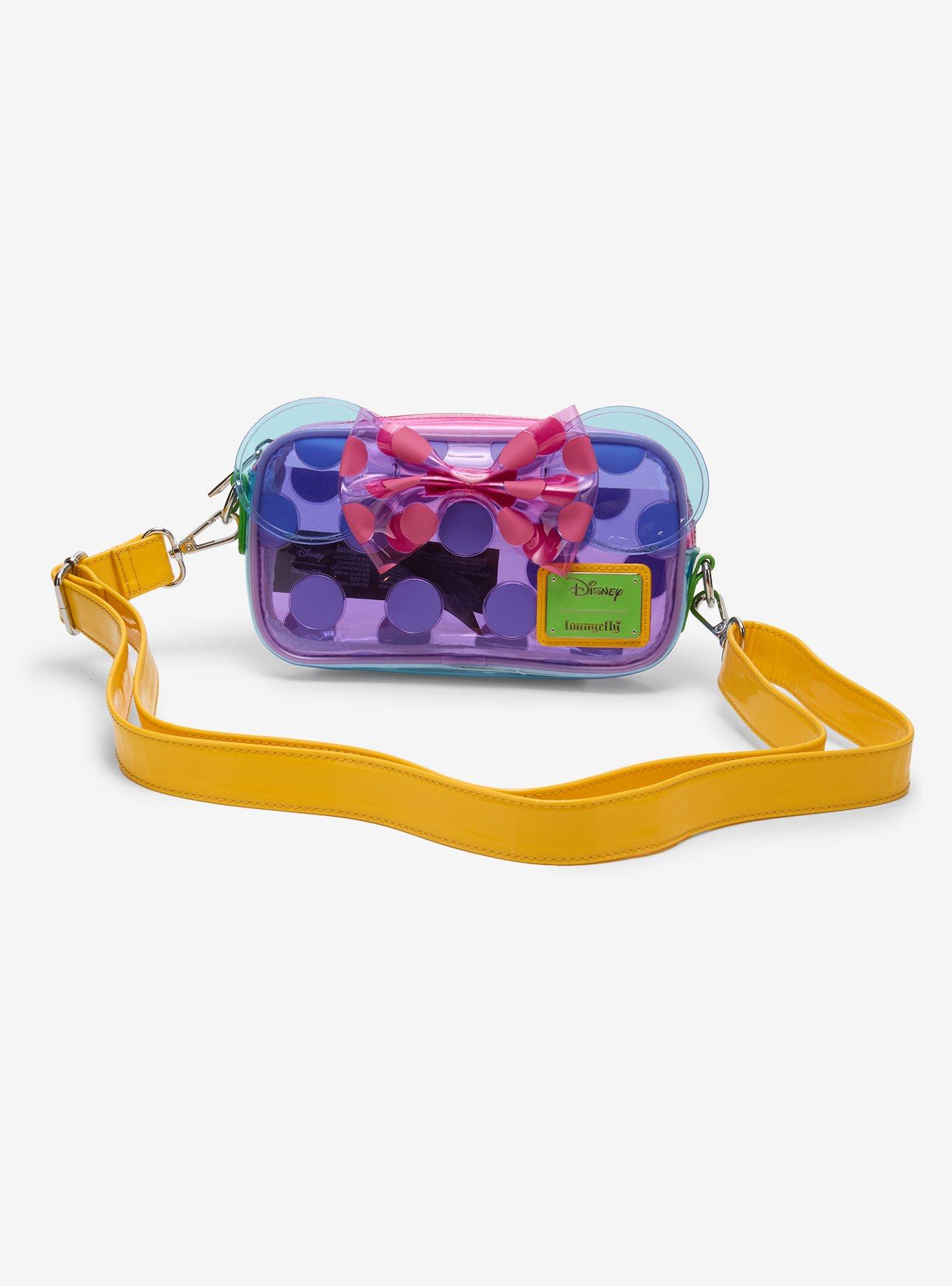 Loungefly Disney Minnie Mouse Polka Dot Crossbody Bag — BoxLunch Exclusive, , hi-res