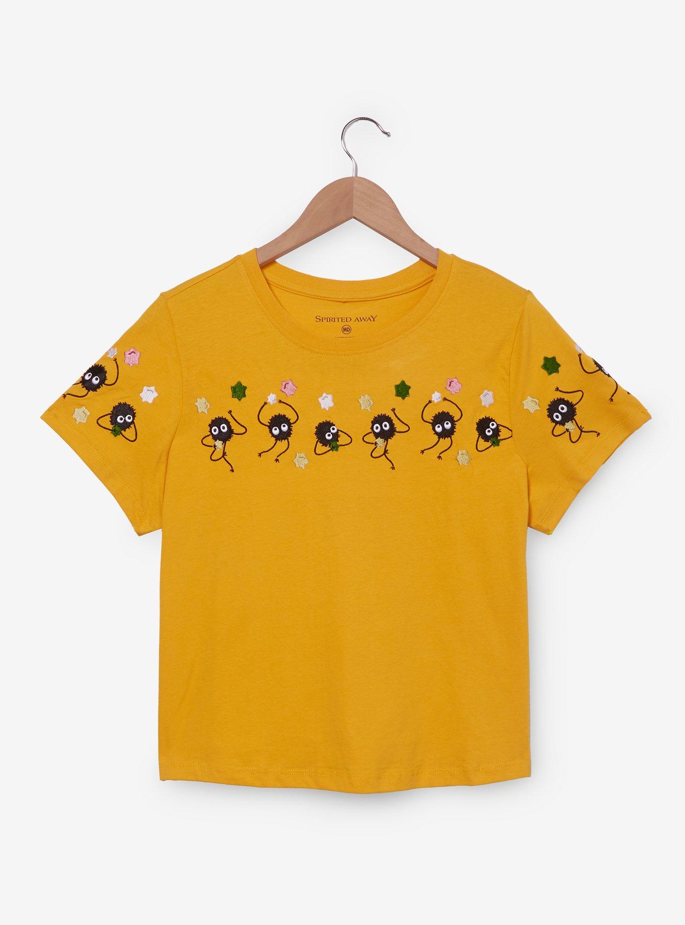 Our Universe Studio Ghibli® Spirited Away Embroidered Soot Sprites Crop T-Shirt, , hi-res