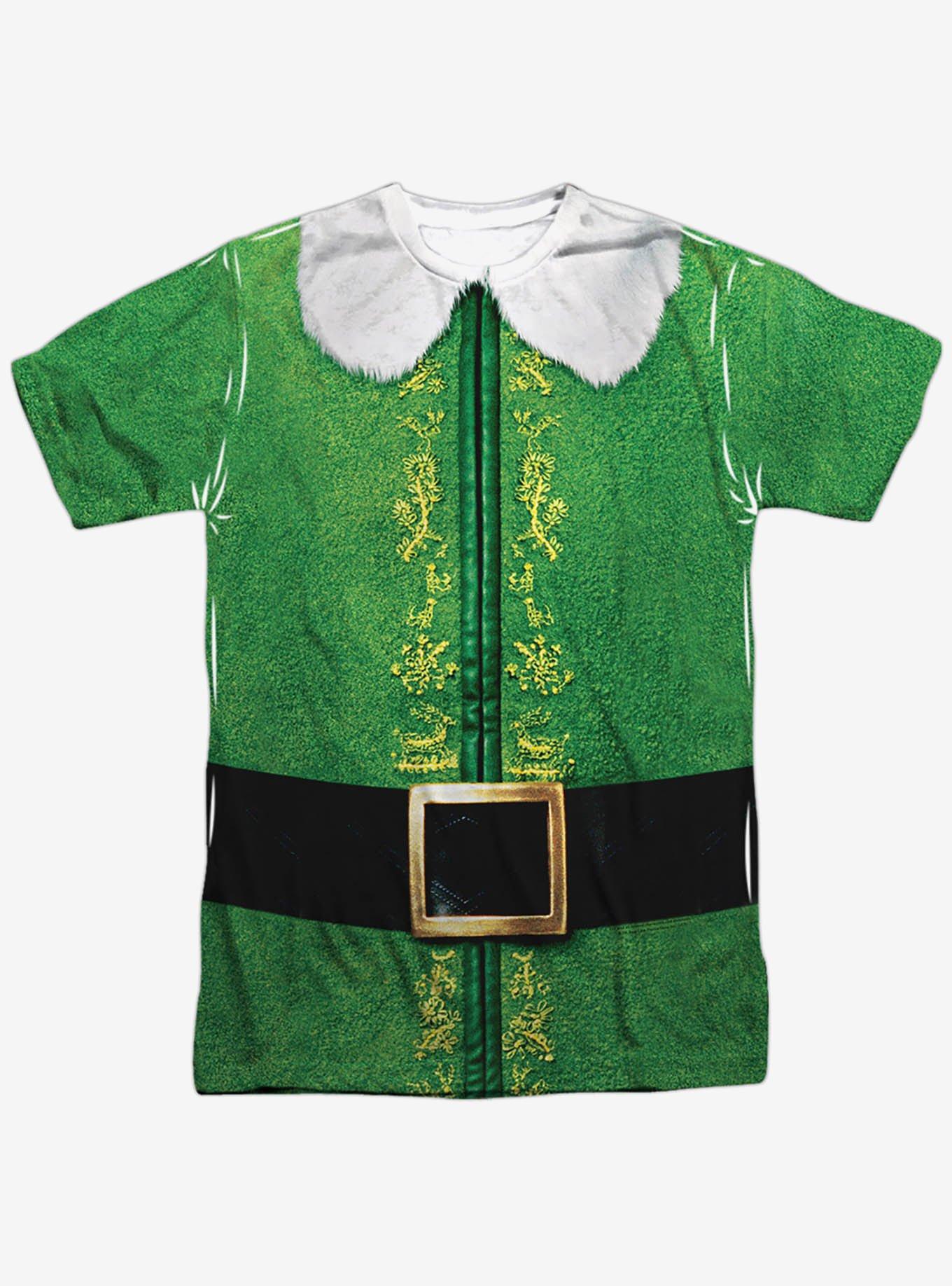 Elf Buddy Costume Sublimated T-Shirt, , hi-res