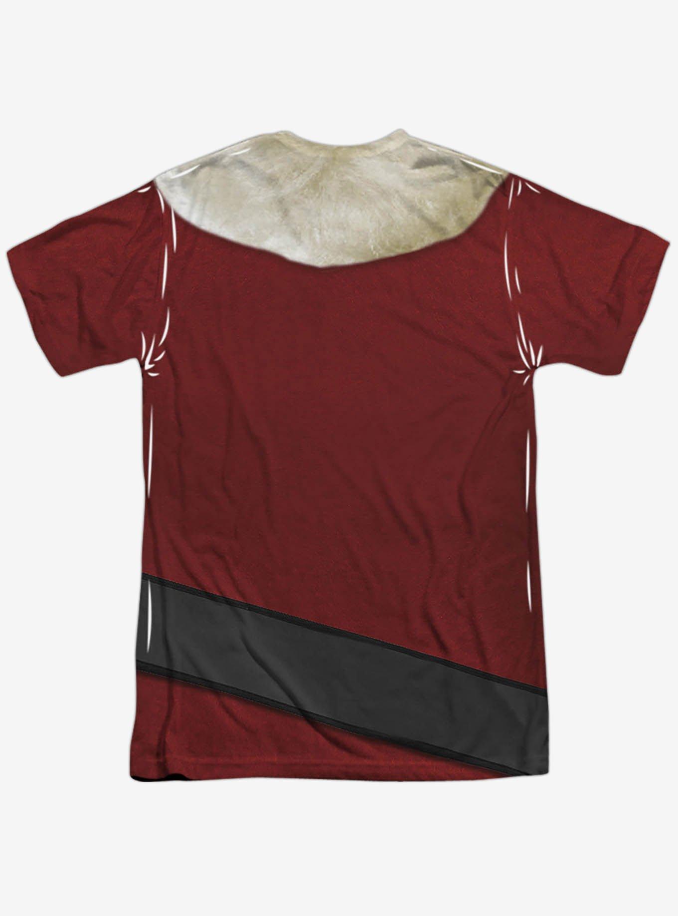 Bad Santa Costume Sublimated T-Shirt, MULTI, alternate