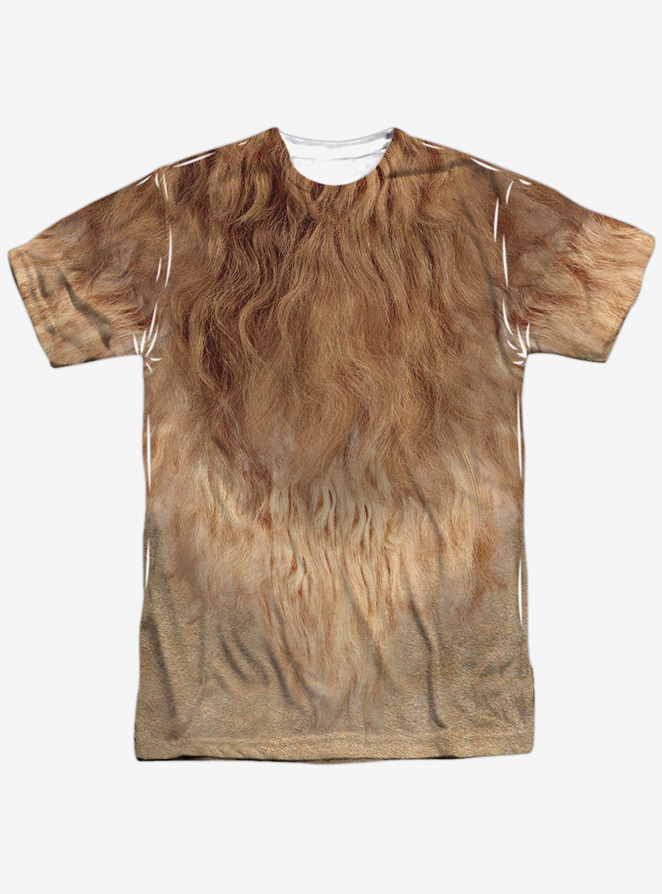 The Wizard of Oz Cowardly Lion Costume Sublimated T-Shirt, , hi-res