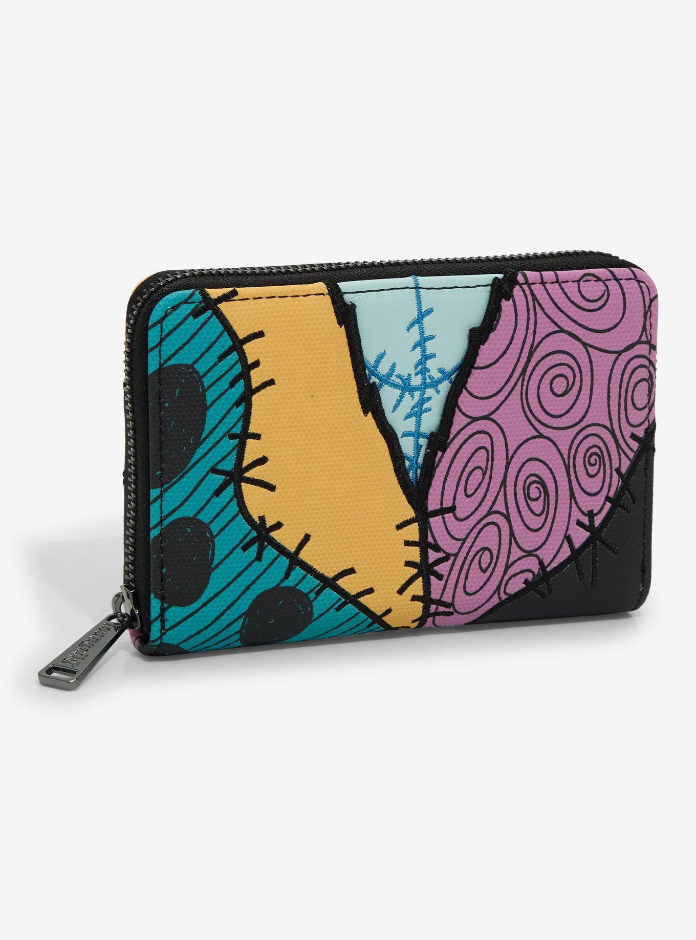 Loungefly The Nightmare Before Christmas Sally Patchwork Mini Zipper Wallet, , hi-res