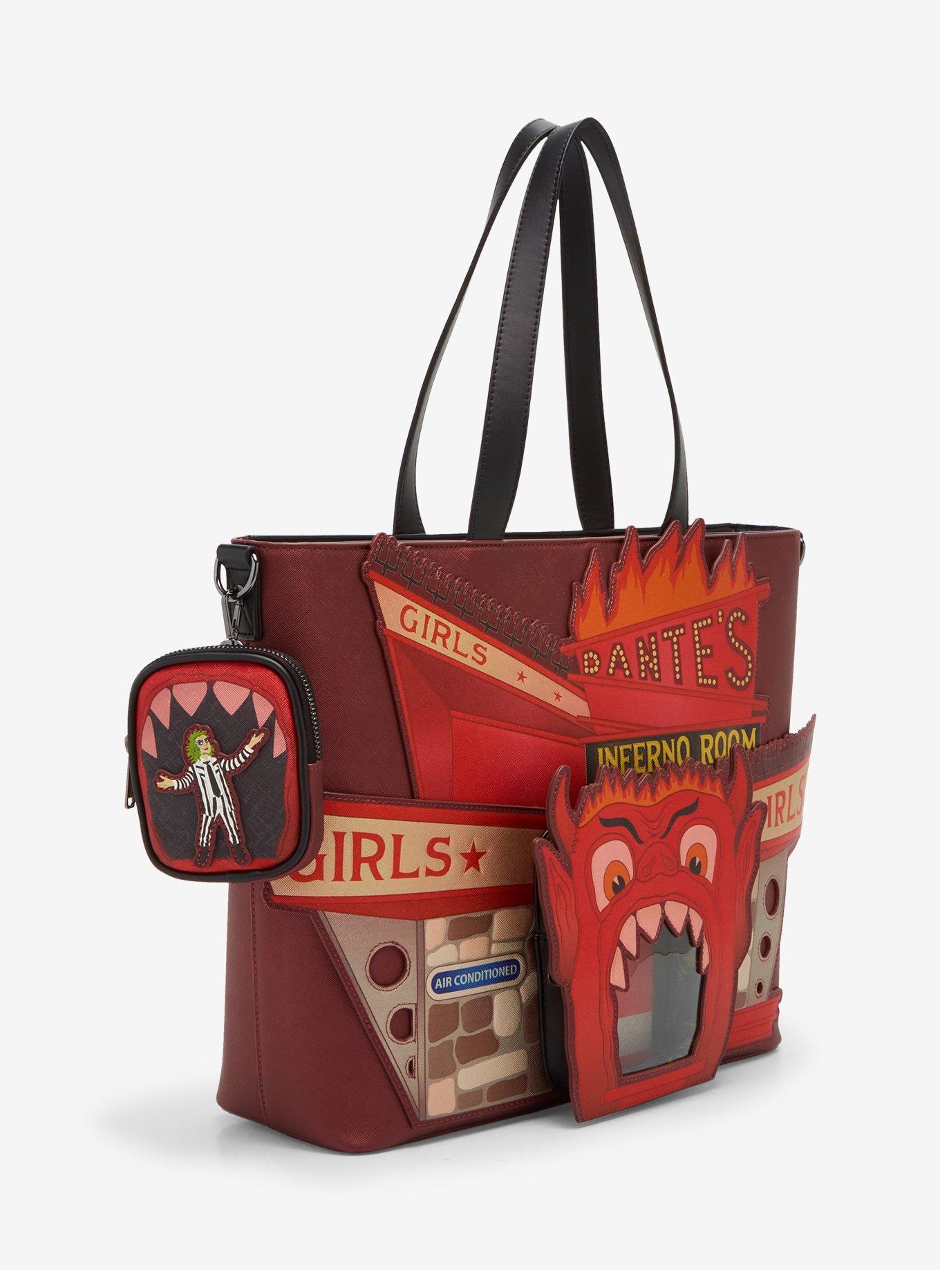 Beetlejuice Dante's Inferno Room Lenticular Tote Bag, , hi-res