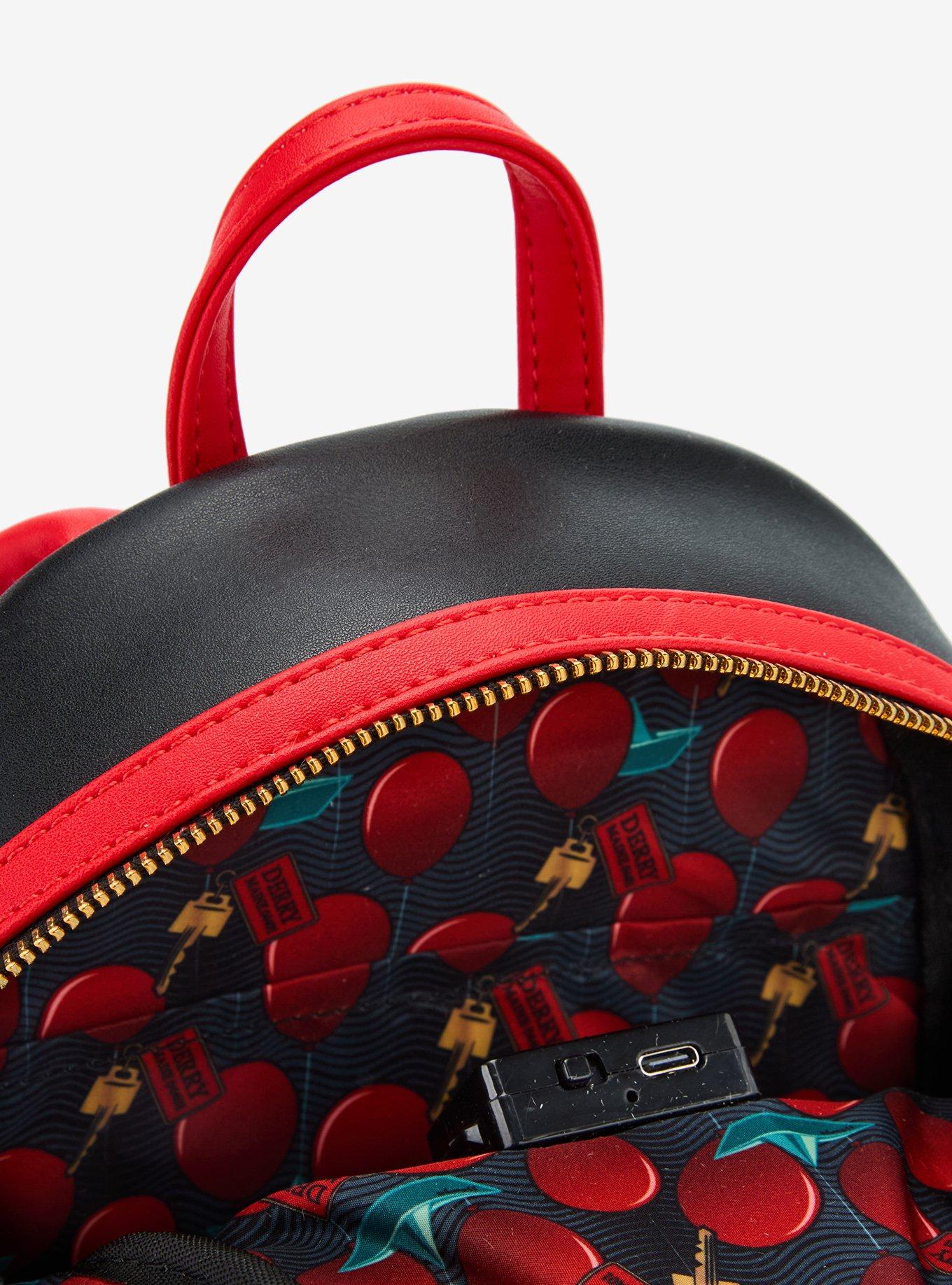 IT Chapter Two Pennywise Light-Up Mini Backpack, , alternate
