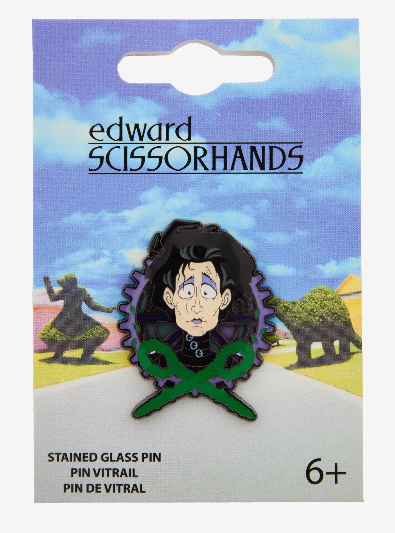 Edward Scissorhands Cameo Enamel Pin, , hi-res