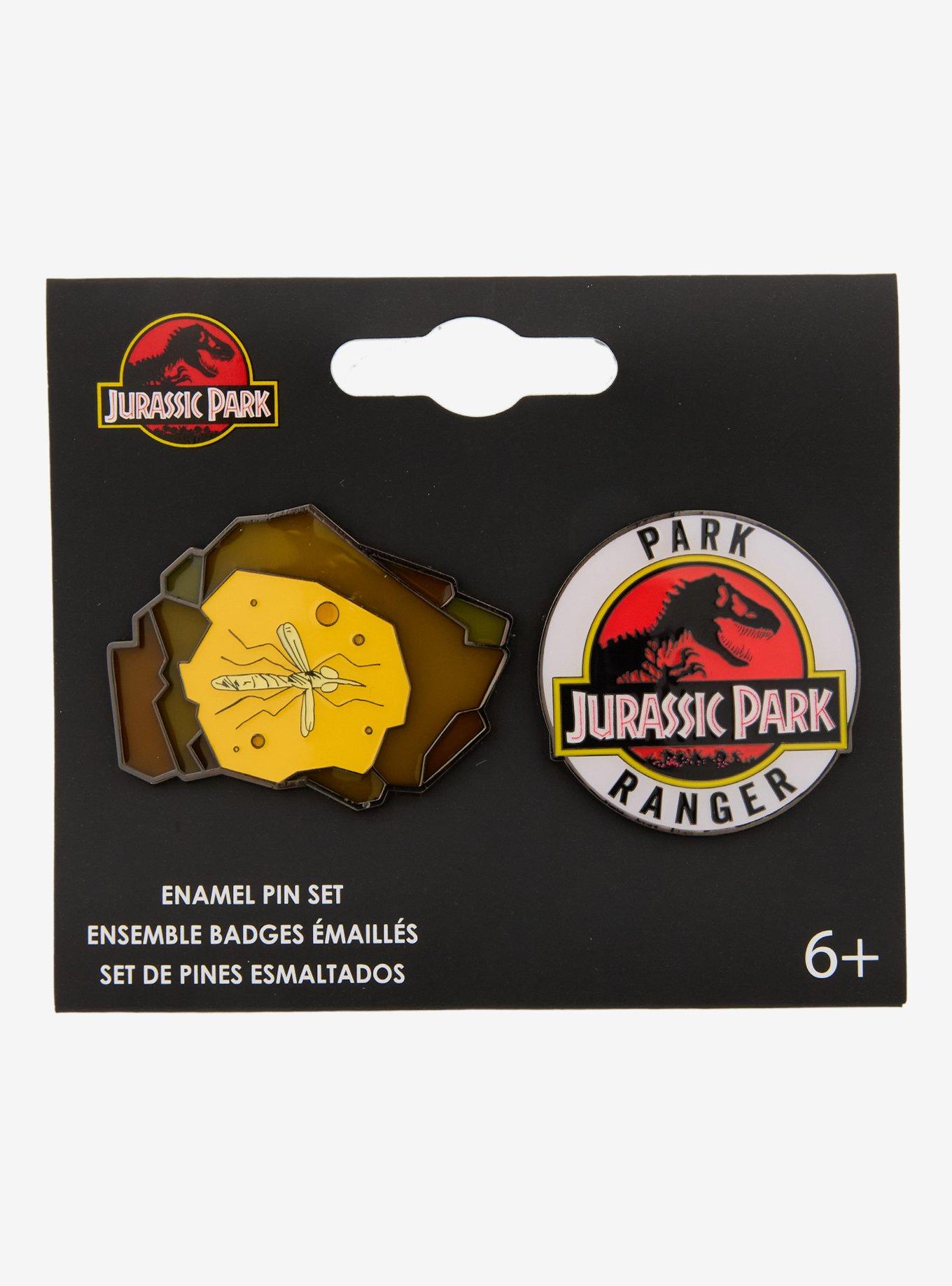 Loungefly Jurassic Park Enamel Pin Set, , hi-res