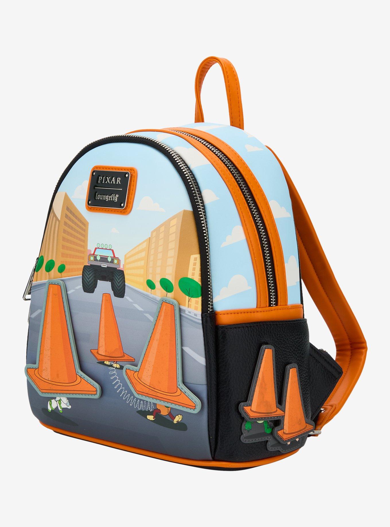 Loungefly Disney Pixar Toy Story 2 Walking Cones Scene Mini Backpack - BoxLunch Exclusive, , hi-res
