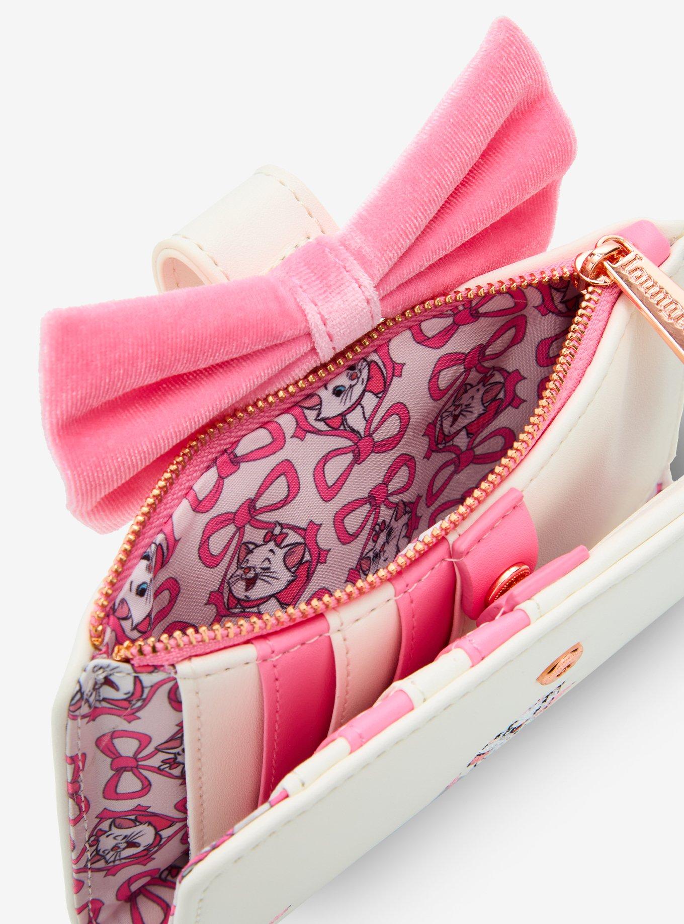 Loungefly Disney The Aristocats Marie Velvet Bow Wallet - BoxLunch Exclusive, , alternate