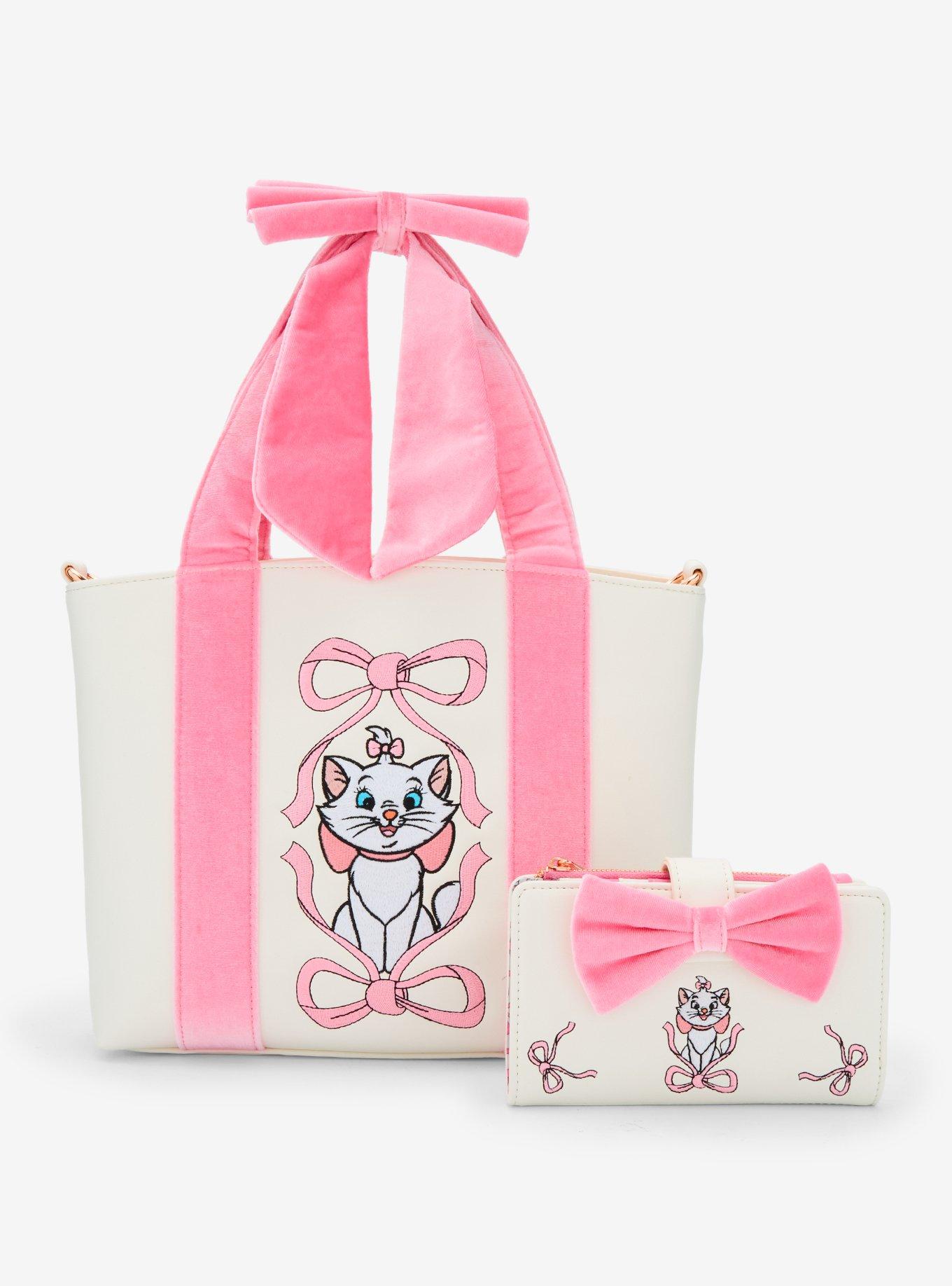 Loungefly Disney The Aristocats Marie Velvet Bow Wallet - BoxLunch Exclusive, , alternate