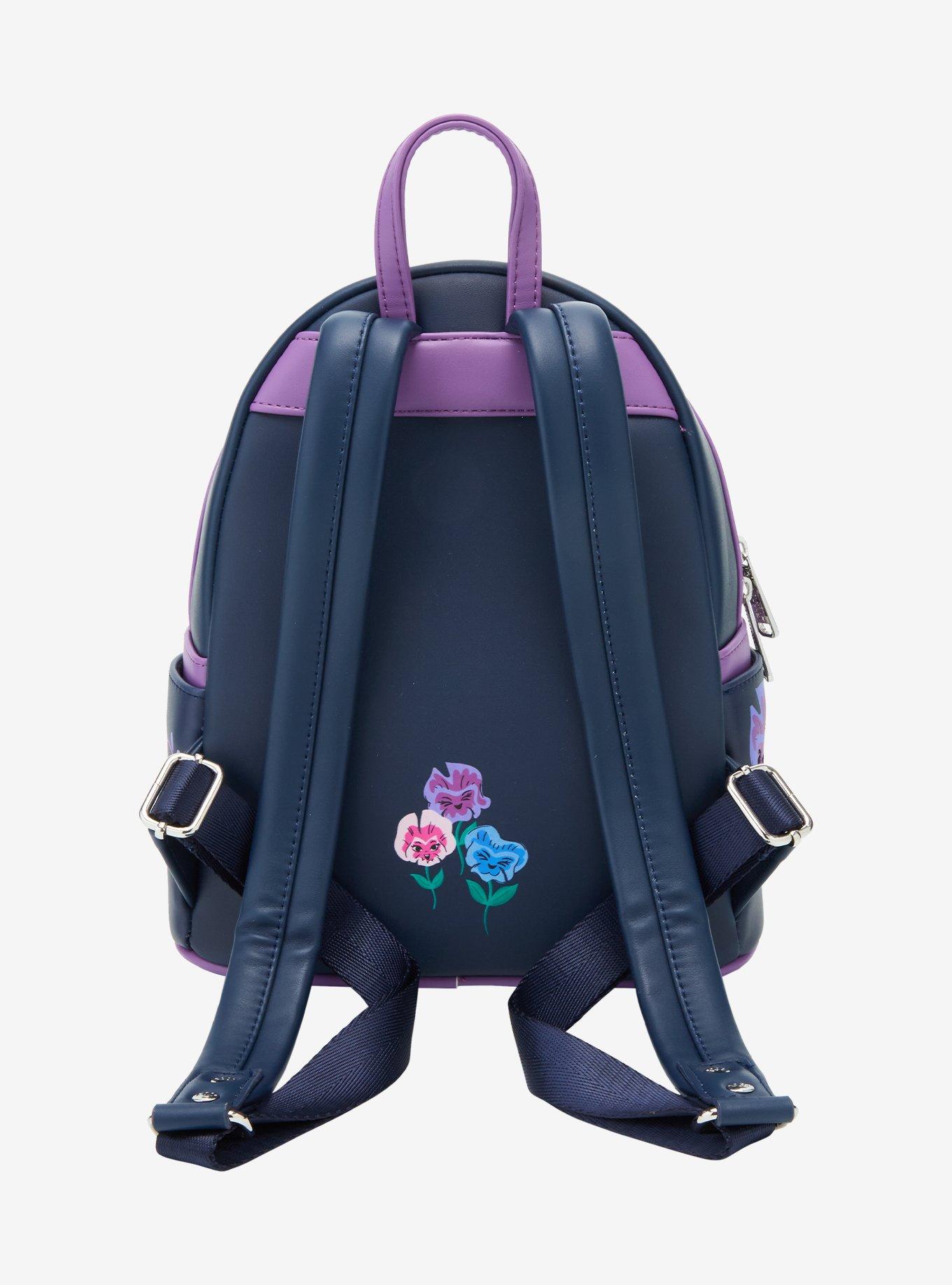 Loungefly Disney Alice in Wonderland Alice & Flowers Mini Backpack — BoxLunch Exclusive, , alternate