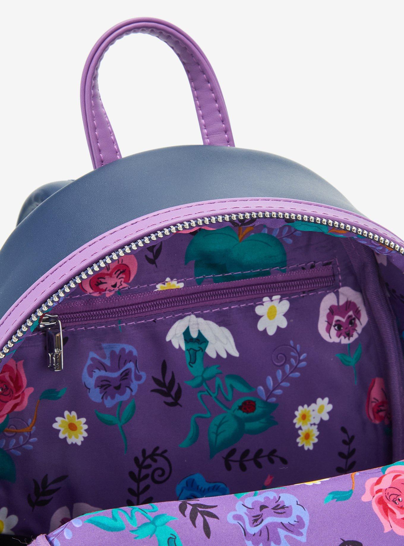 Loungefly Disney Alice in Wonderland Alice & Flowers Mini Backpack — BoxLunch Exclusive, , alternate