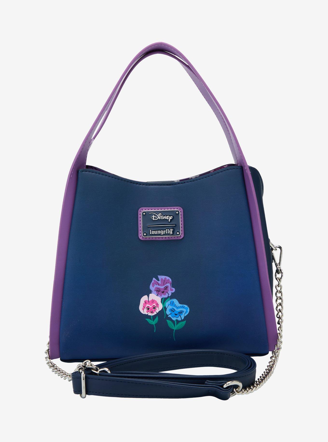 Loungefly Disney Alice in Wonderland Alice & Flowers Convertible Purse — BoxLunch Exclusive, , alternate