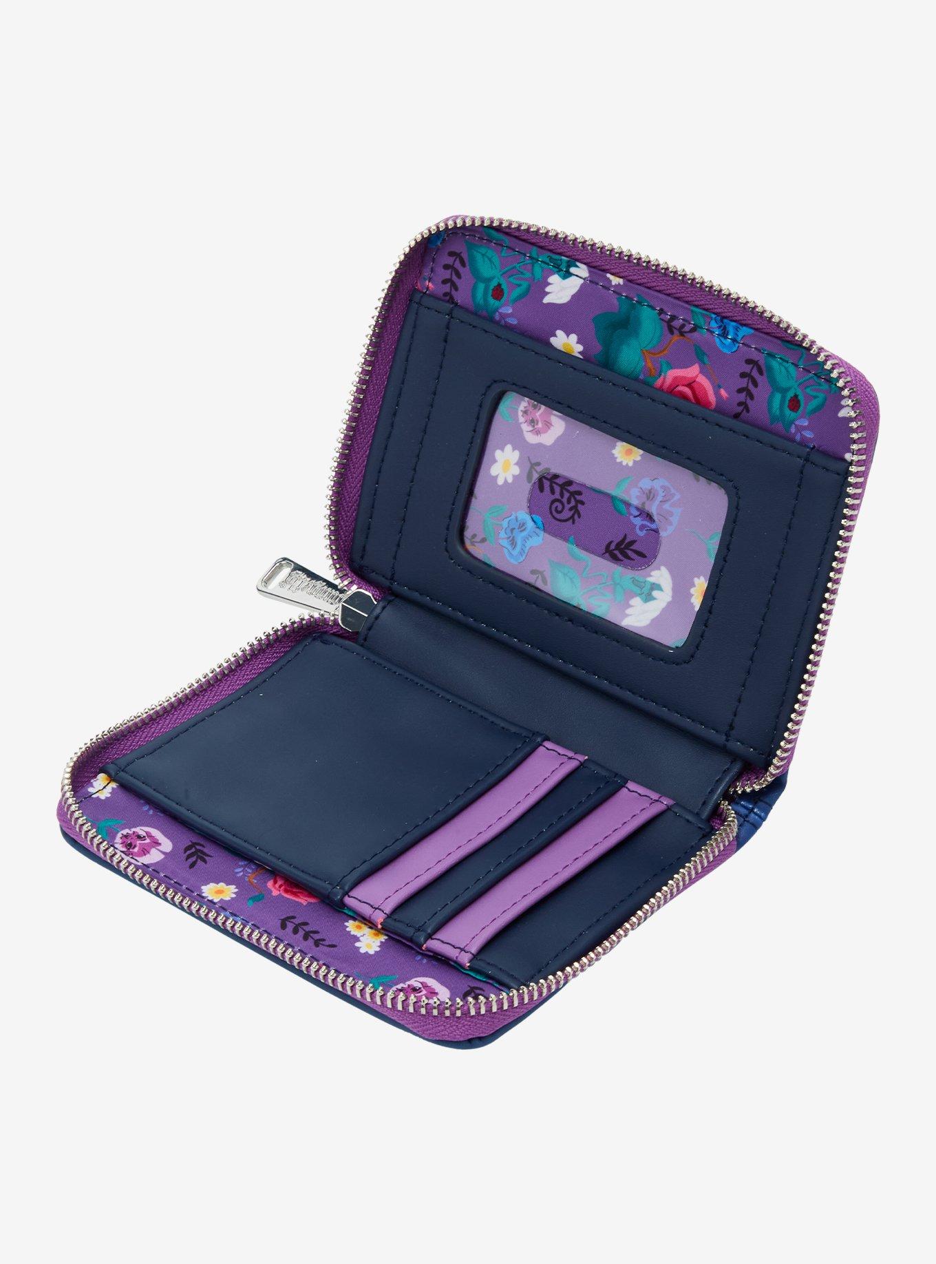 Loungefly Disney Alice in Wonderland Alice & Flowers Zip Wallet — BoxLunch Exclusive, , alternate