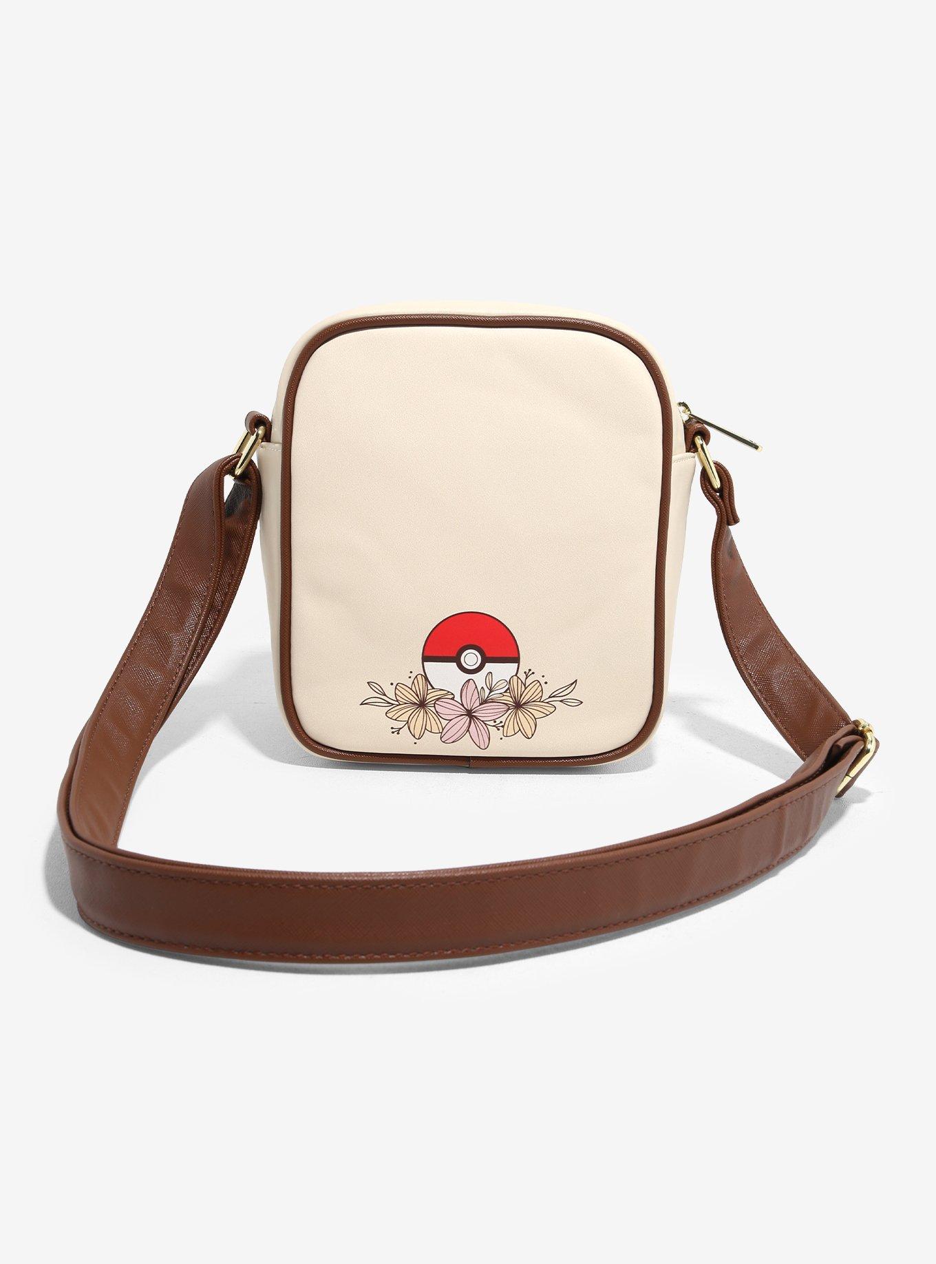 Loungefly Pokémon Pikachu & Eevee Floral Crossbody Bag