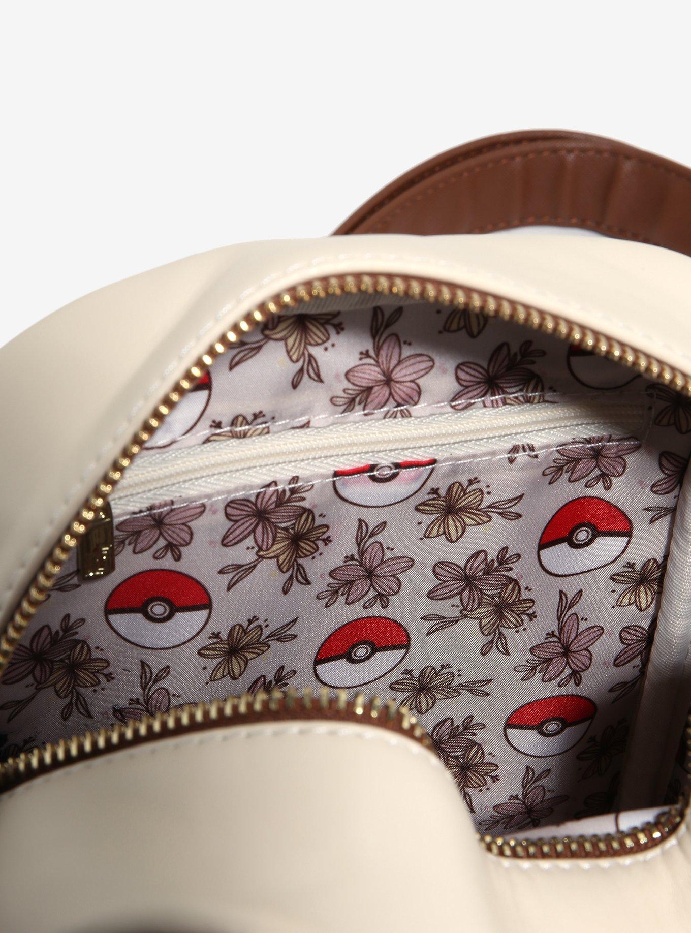 Loungefly Pokémon Pikachu & Eevee Floral Crossbody Bag — BoxLunch Exclusive, , alternate