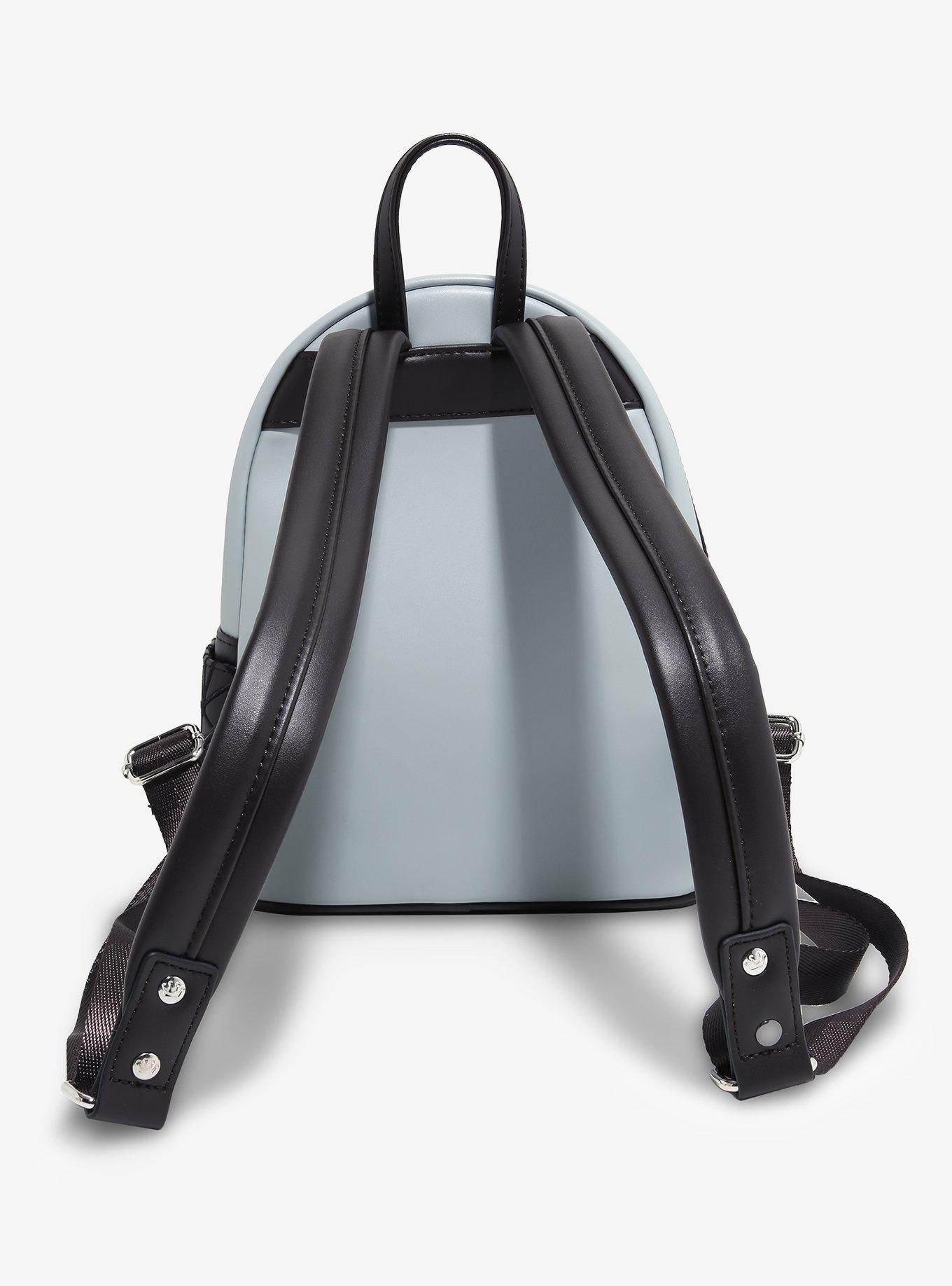 Loungefly Disney The Nightmare Before Christmas Jack & Sally Heart Mini Backpack — BoxLunch Exclusive, , alternate