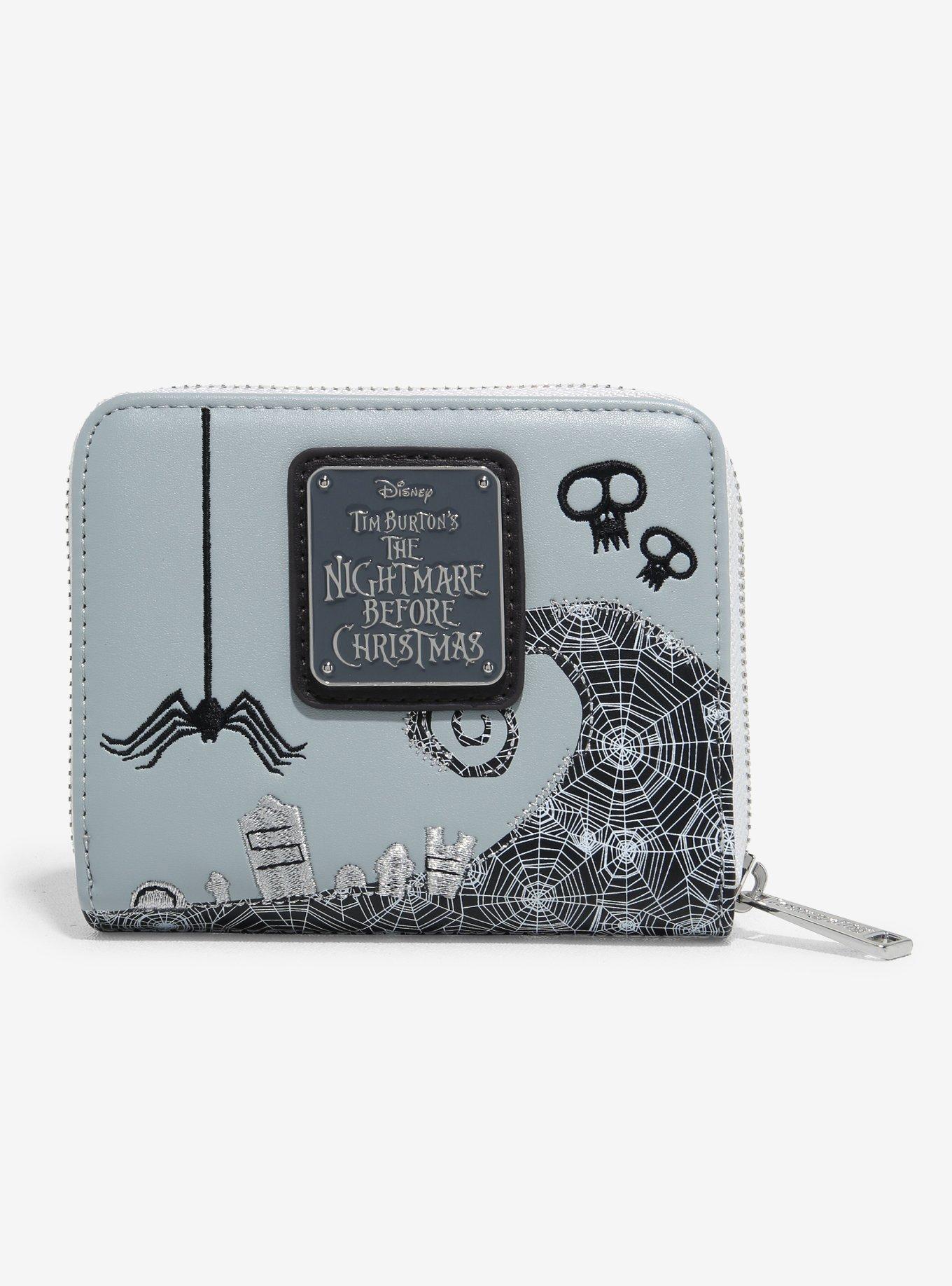 Loungefly Disney The Nightmare Before Christmas Jack & Zero Sequin Wallet — BoxLunch Exclusive, , hi-res
