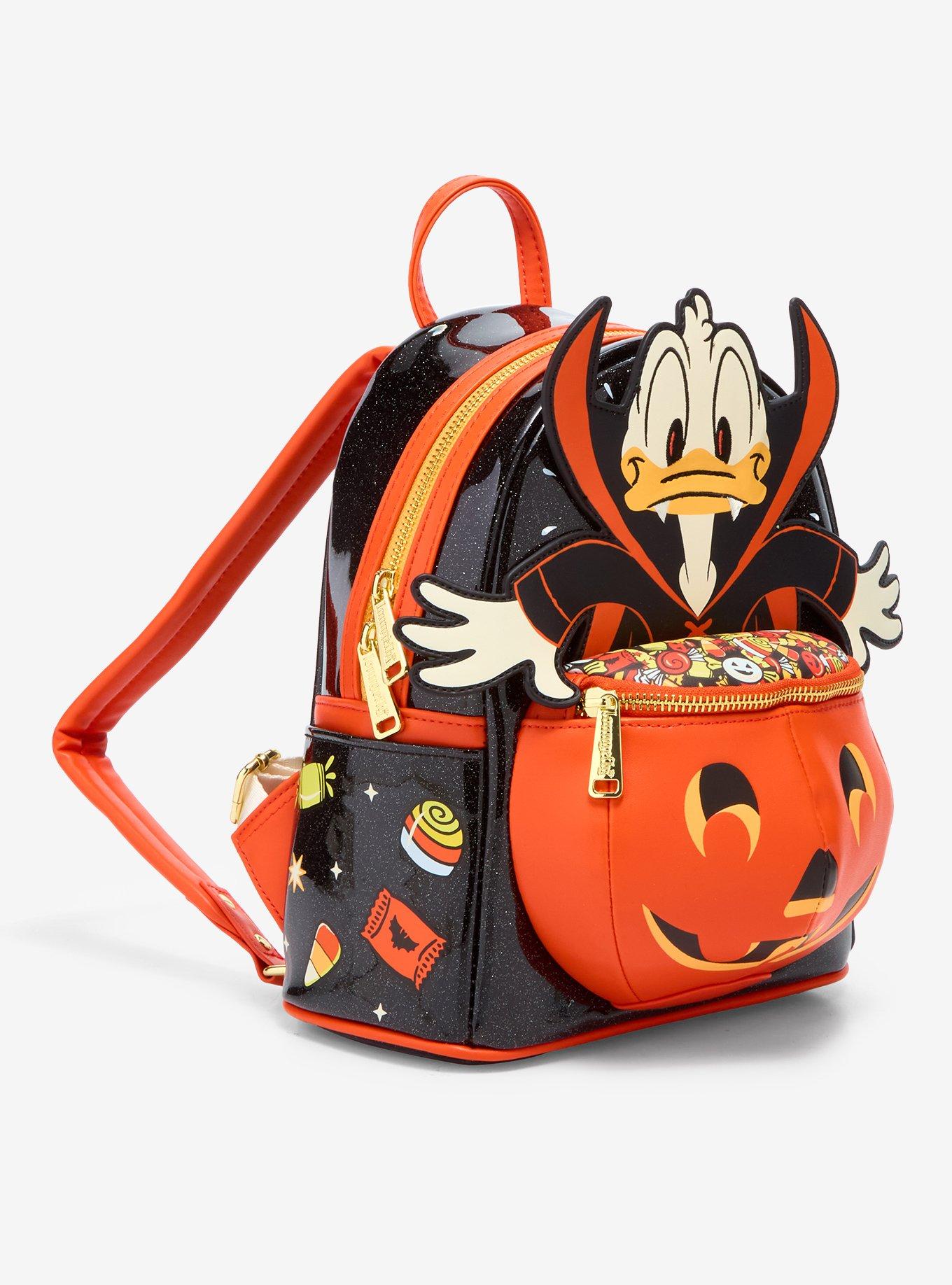 Loungefly Disney Donald Duck Vampire Costume Mini Backpack — BoxLunch Exclusive, , hi-res