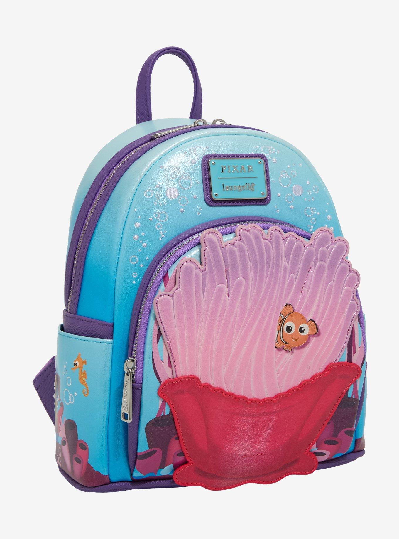 ！♡minnie♡ ！loungeflyリュック_ファインディングニモ Loungefly Disney Pixar Finding Nemo Mine Mini Backpack | Hot