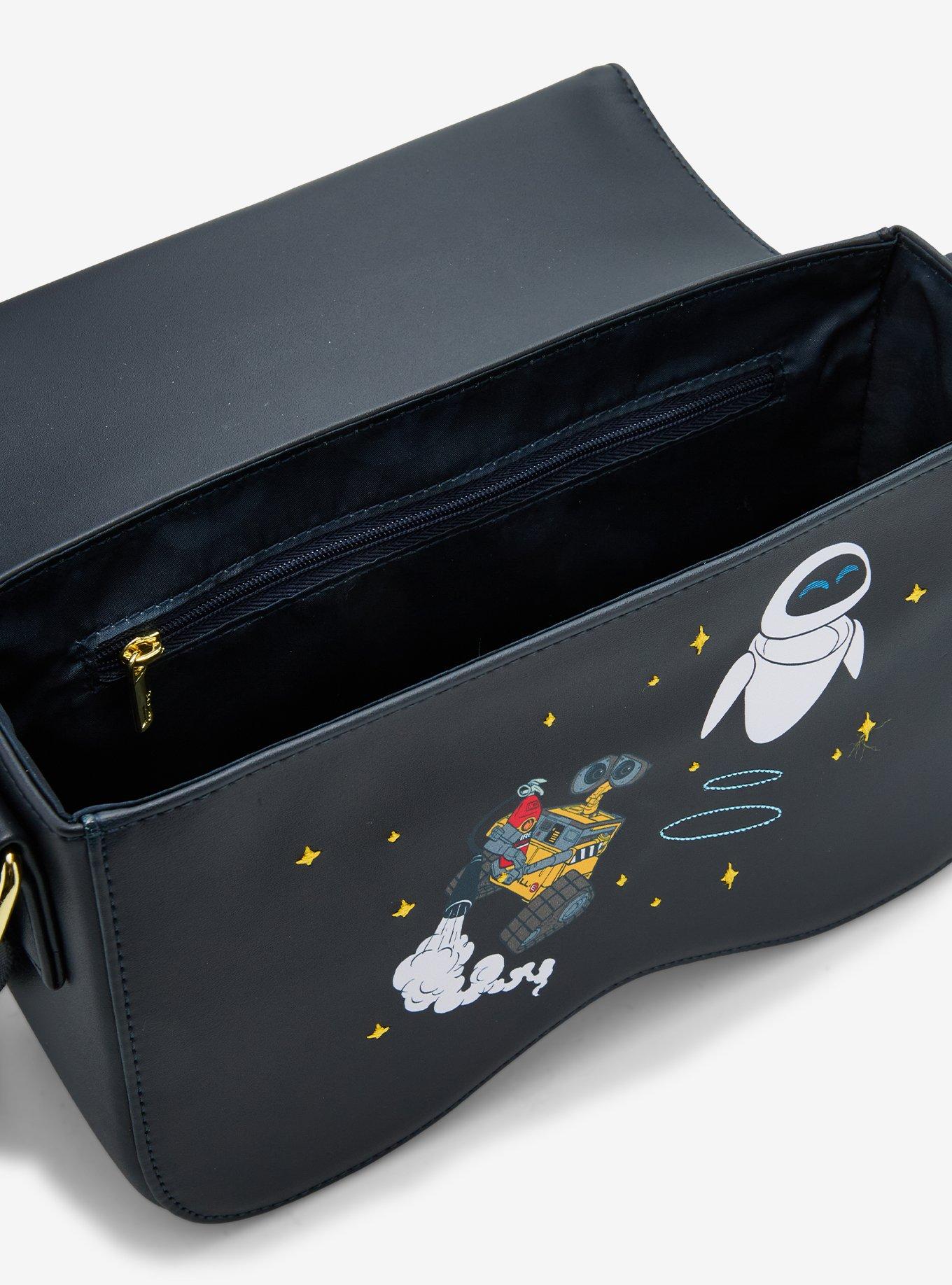 Loungefly Disney Pixar WALL-E Eyes Space Scene Crossbody Bag &mdash; BoxLunch Exclusive, , alternate